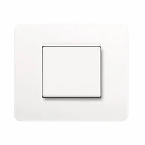 Bticino matix - Placa 2 módulos matix blanco