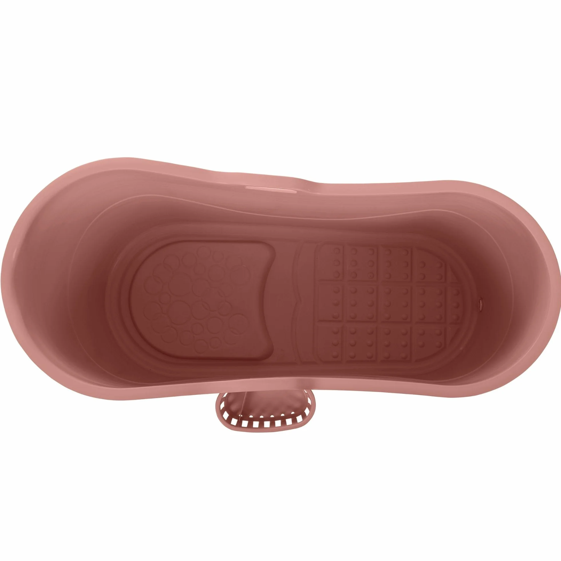 HelloBath® – Bath Bucket XL (Comfort) – 122 cm – Bañera para adultos – Baño de hielo – Manguera de desagüe extensible hasta 3 m – Extras: bandeja, grifo y funda protectora - Terracota
