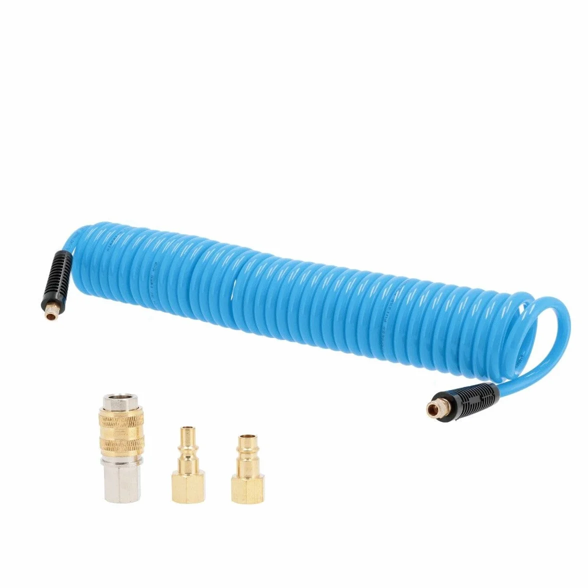 AIRPRESS - Manguera de aire espiral 10 m 8 mm 12 bar - Manguera extensible compresor aire