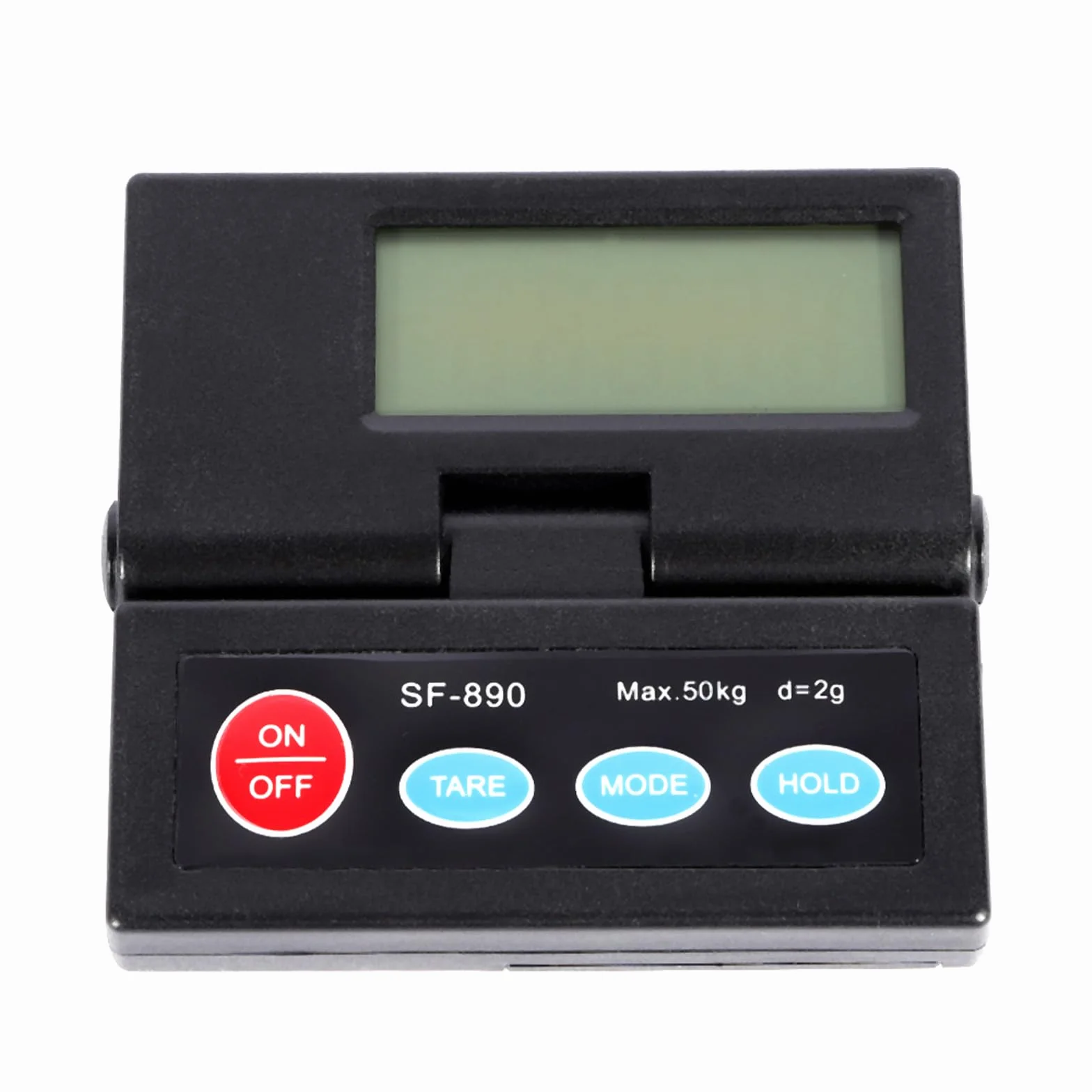 Báscula digital para paquetes 50 kg/2 g plataforma industrial con pantalla externa