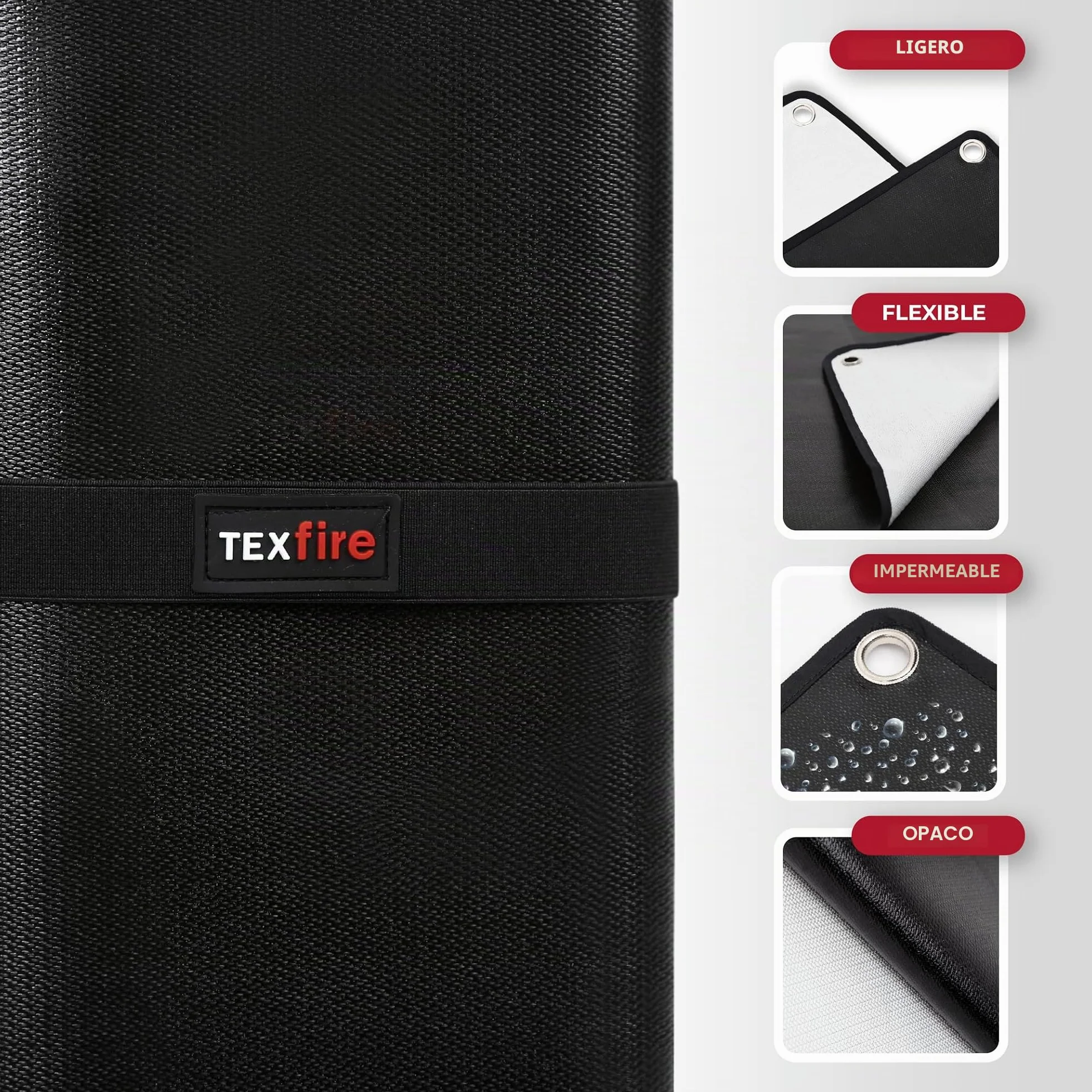 TEXFIRE Manta Soldadura Weld S1 550ºC Ligera y Flexible
