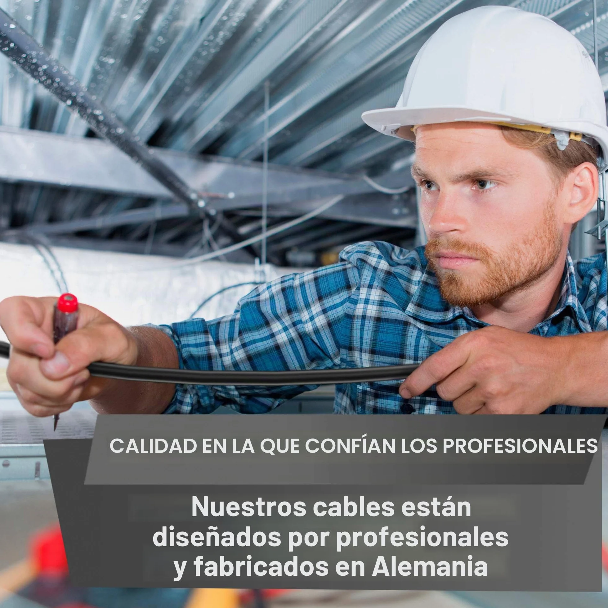 MAS Premium Cable de goma H07RN-F 3G, 4 mm², negro, 3 hilos, cable de goma para obras pesadas, de 5 a 100 m