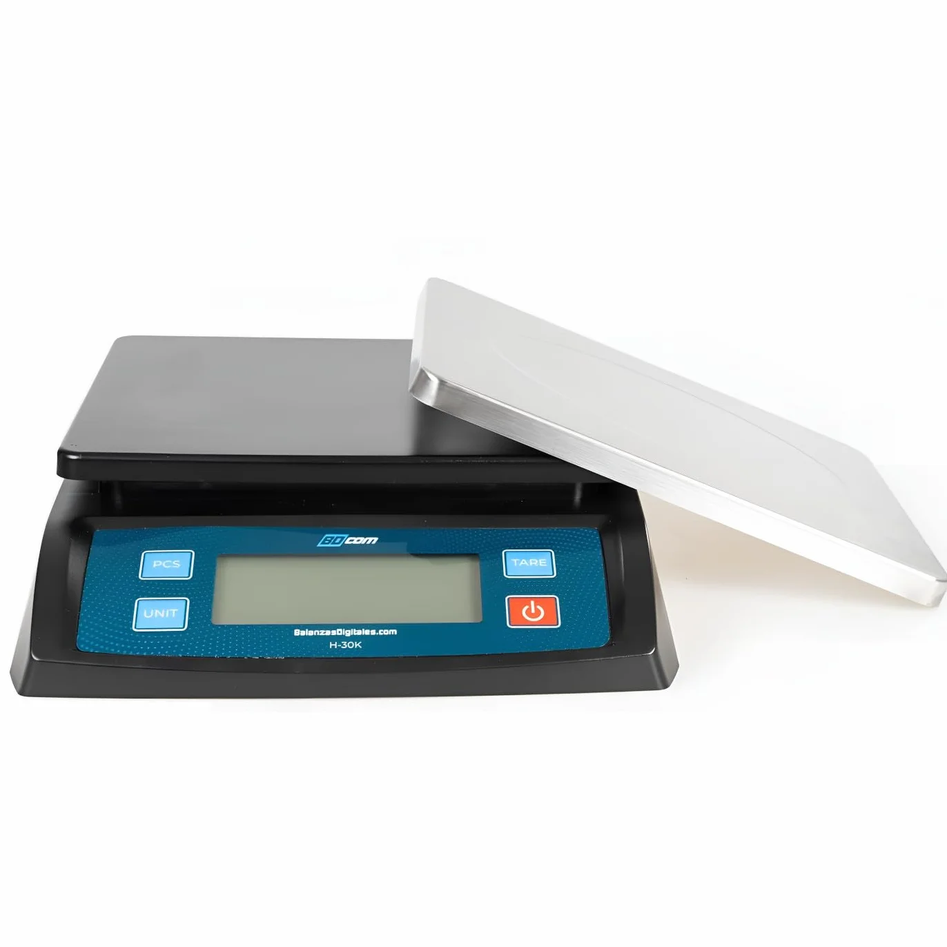 BDCOM Balanza Postal Industrial BD-802 30 Kg 1g Precisión Plato 21x17 cm