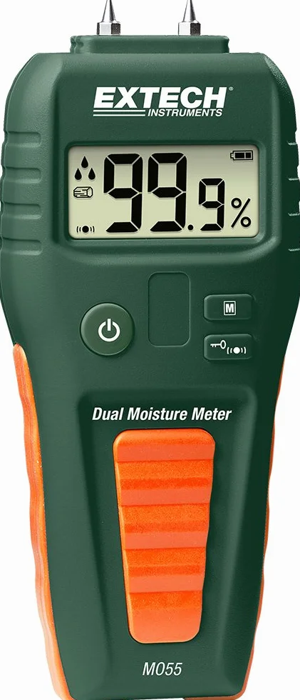 Extech MO55 Combinación de medidor de humedad con/sin agujas