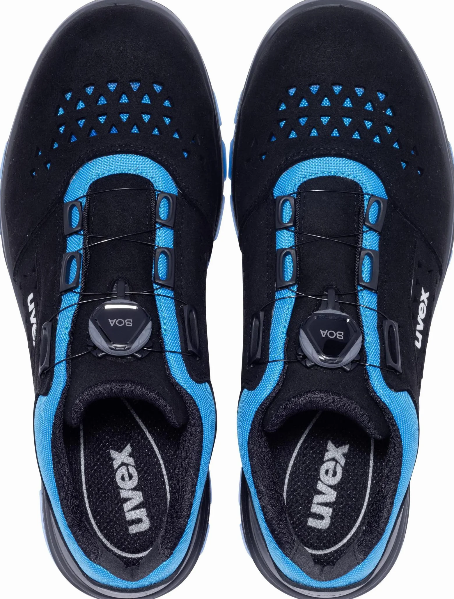 Uvex 2 Xenova 9553241 2 xenova® 9553241 ESD Sandalias de Seguridad S1P (UE): 41 Negro, Azul, 1 par, duraderas y resistentesHombre