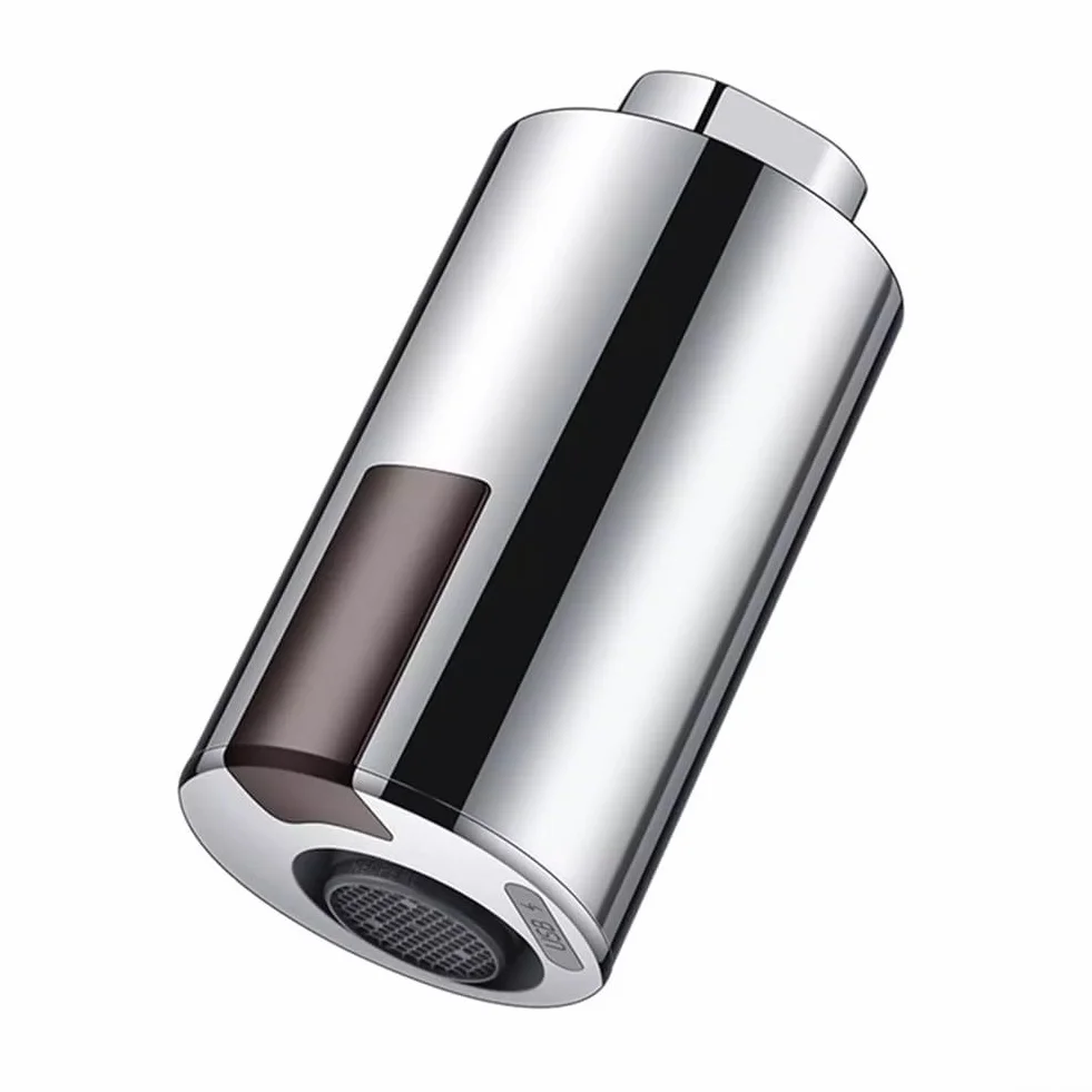 Adaptador automático de Grifo con tecnología de Sensor infrarrojo para conservación de Agua, Recargable por USB, pulverizador Inteligente sin Contacto