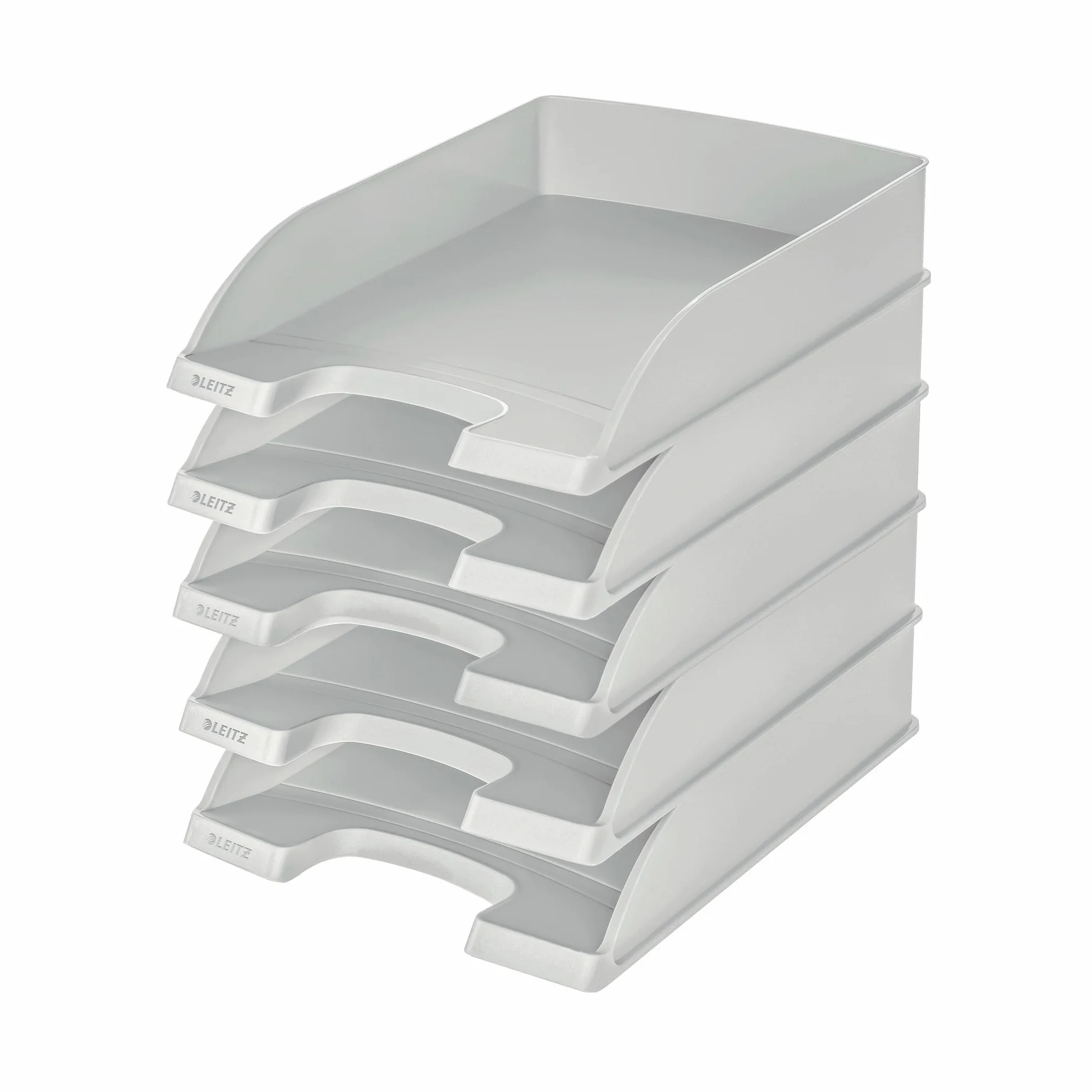 Leitz 5 bandejas de correo apilables gris