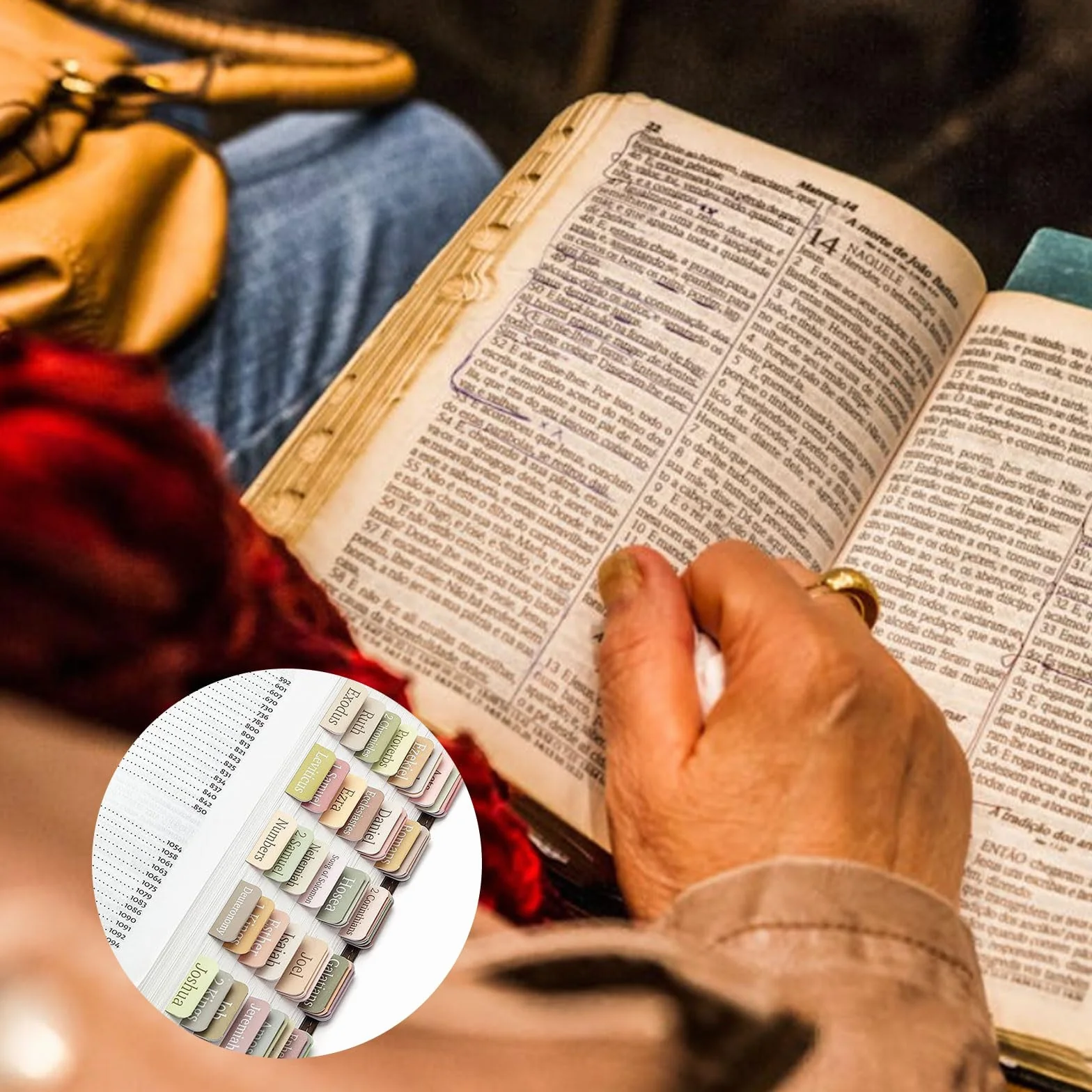 Pegatinas con pestañas laminadas de la Biblia, rosa y gris, 75 uds, regalo cristiano para mujeres