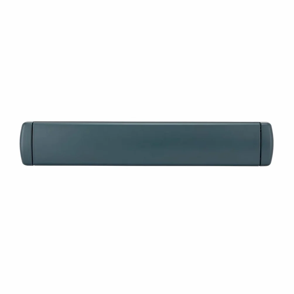 IRONWORX® Enigma - Buzón de 30,5 cm, con funda delgada, color gris antracita, totalmente sellado a la intemperie, apertura de 180°, diseño moderno ultraduradero, compatible con puertas de UPVC