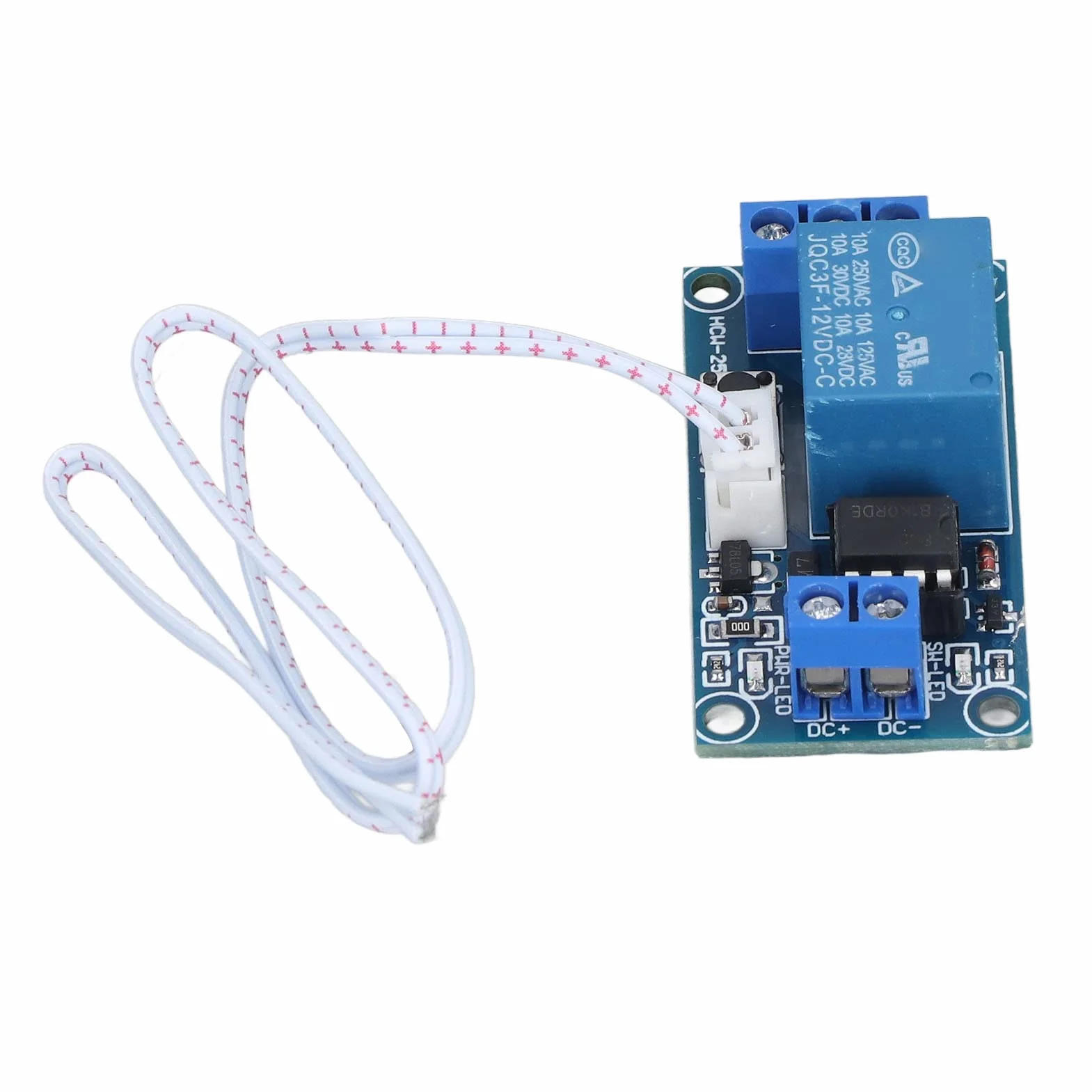Módulo Relé Biestable 12V con Interruptor Autoblocante y Protección Polaridad Inversa para Automatización Industrial y Sistemas de Seguridad Industrial