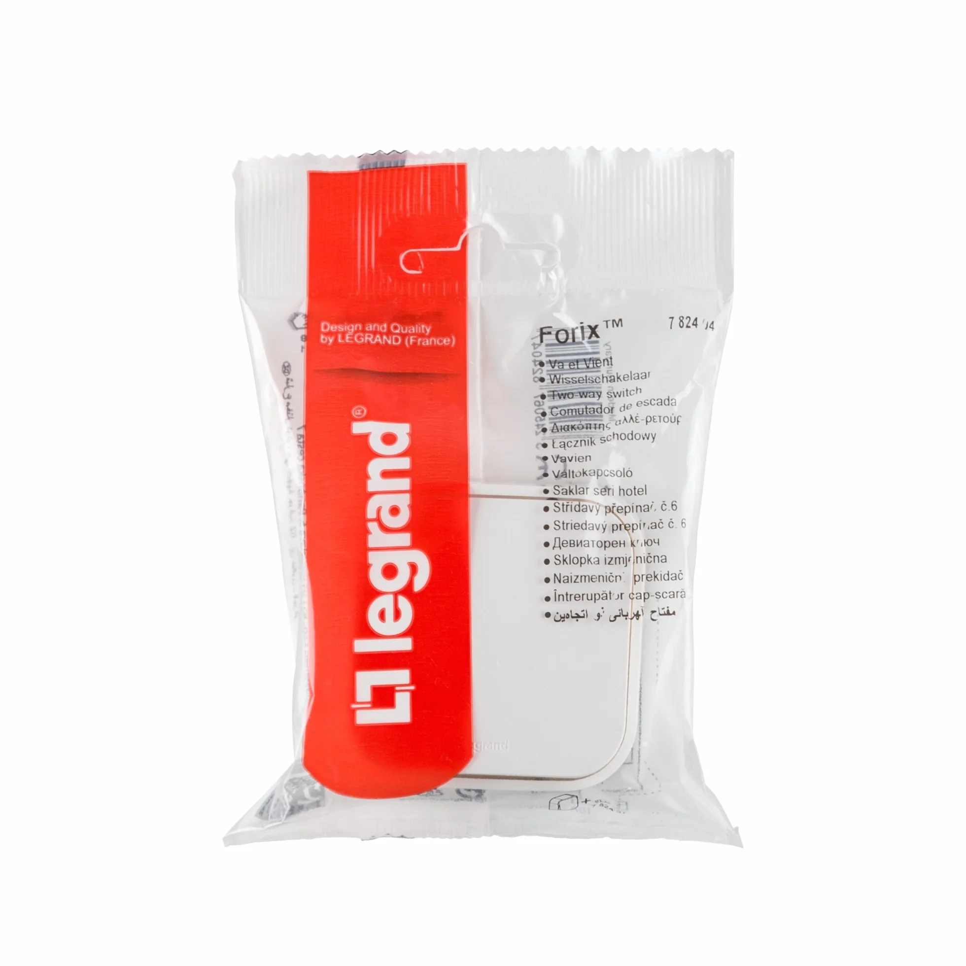 Legrand 782404 Interruptor Luz Pared, Blanco