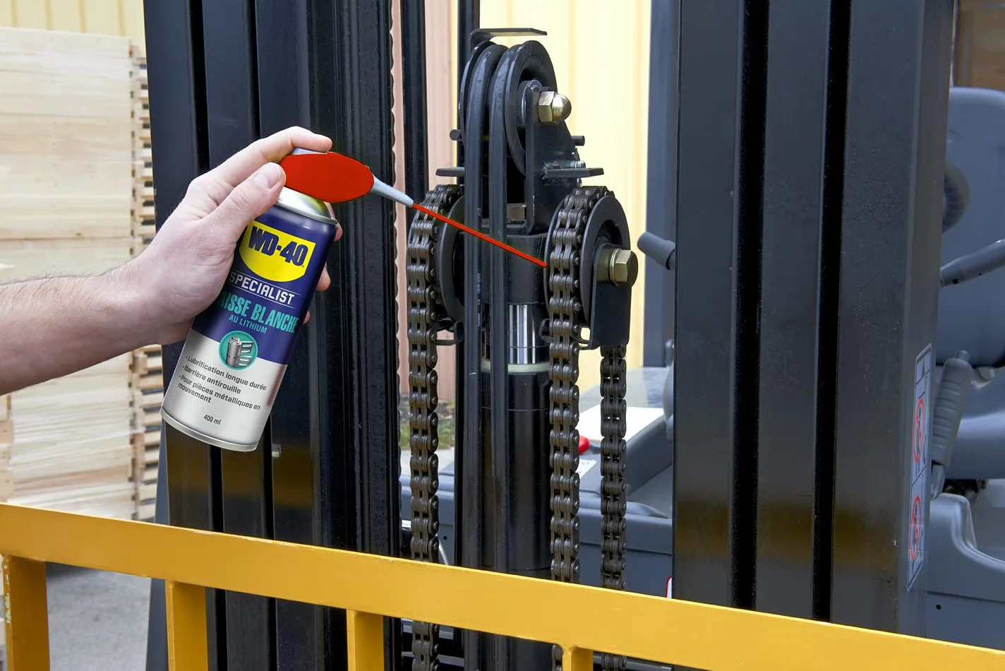 WD-40 Specialist Grasa blanca de litio Spray 360º 400 ml