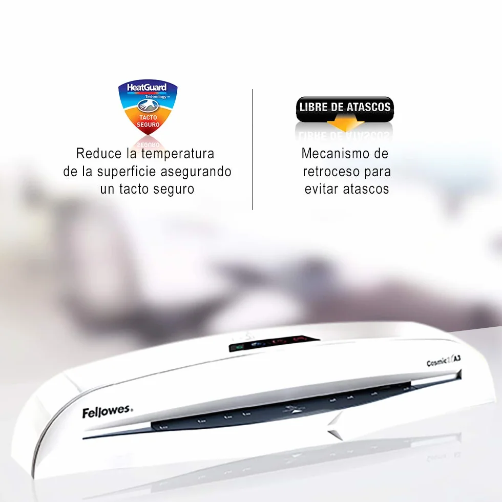 Fellowes Cosmic 2 A3 - Plastificadora de documentos, uso moderado, blanco