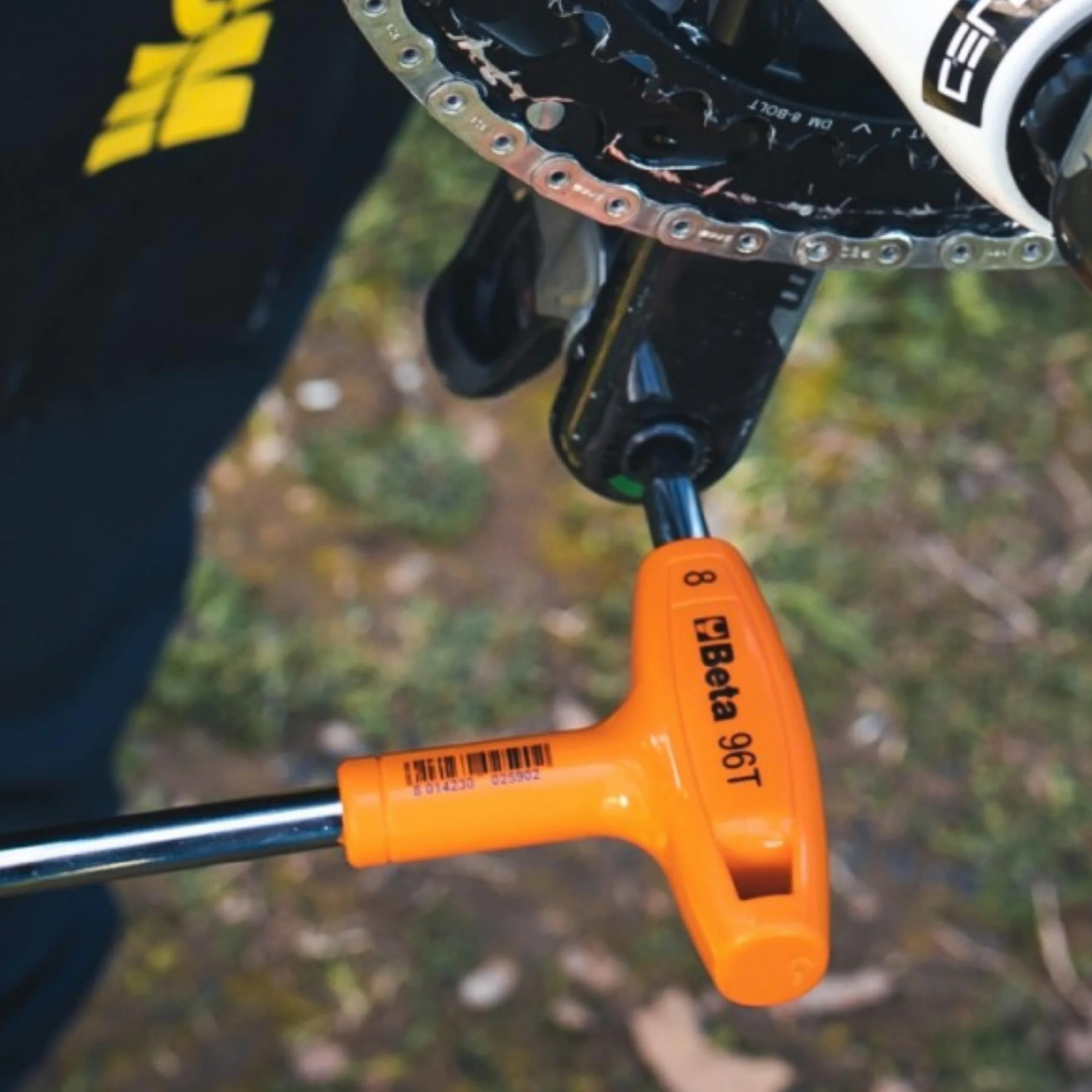 Beta 96T/S5P - Juego de 5 llaves macho hexagonales acodadas con mango