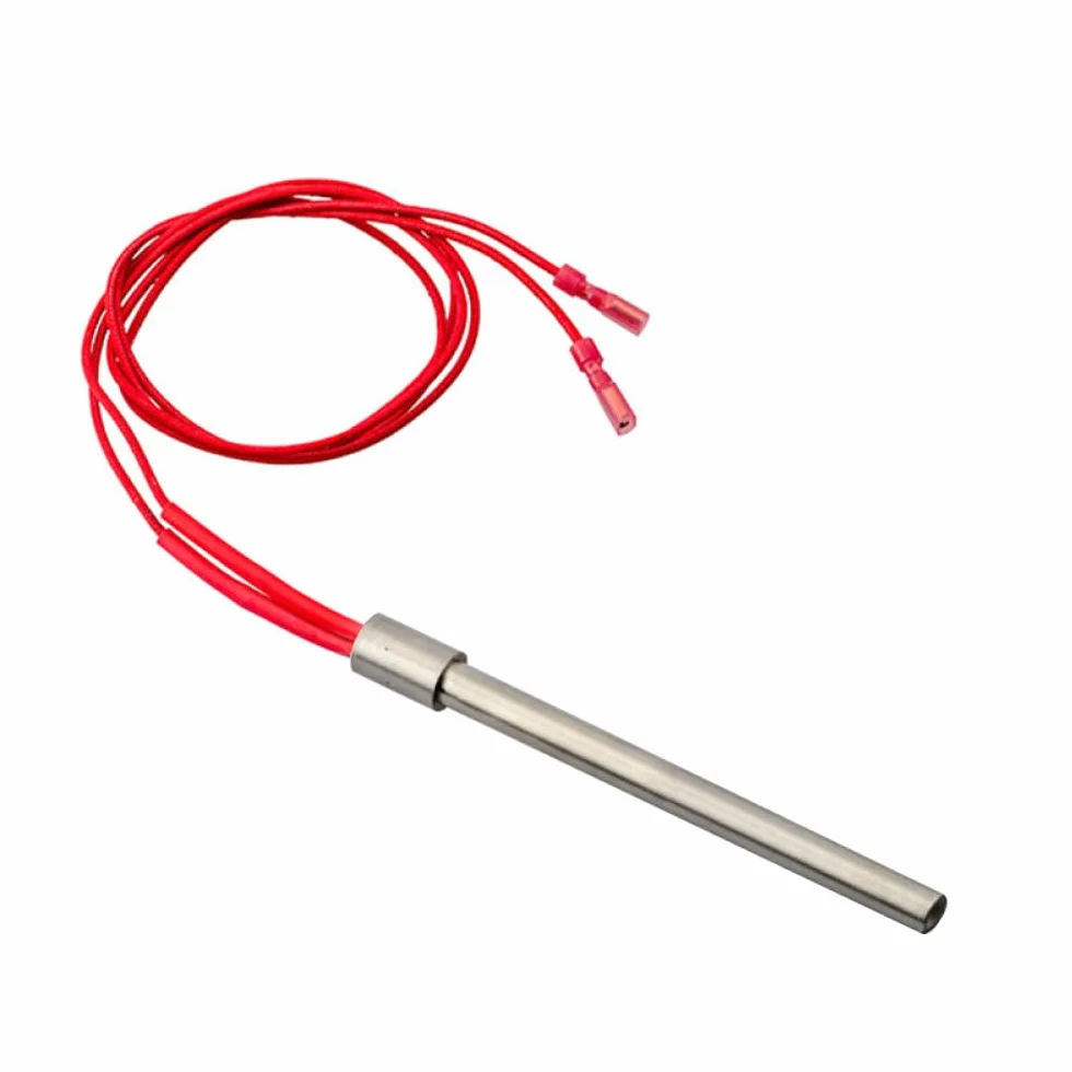 tooloflife Encendedor de pellets, 220 V 300 W, horno de pellets, elemento de encendido, tubo calentador para parrilla de chimenea, 150 mm