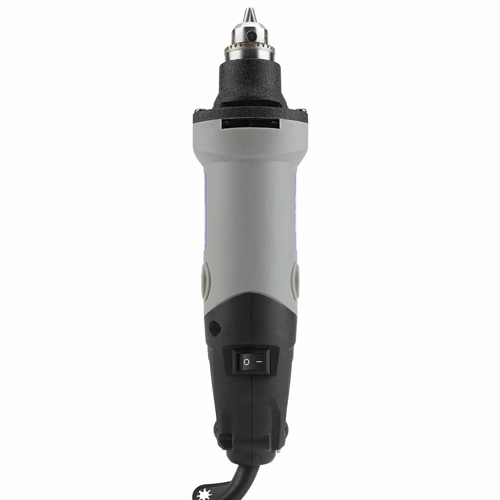 Amoladora Eléctrica Acouto, Mini Amoladora, 400 Vatios, 6 Velocidades Variables, Taladro Eléctrico 6 Posiciones, Herramienta Rotativa