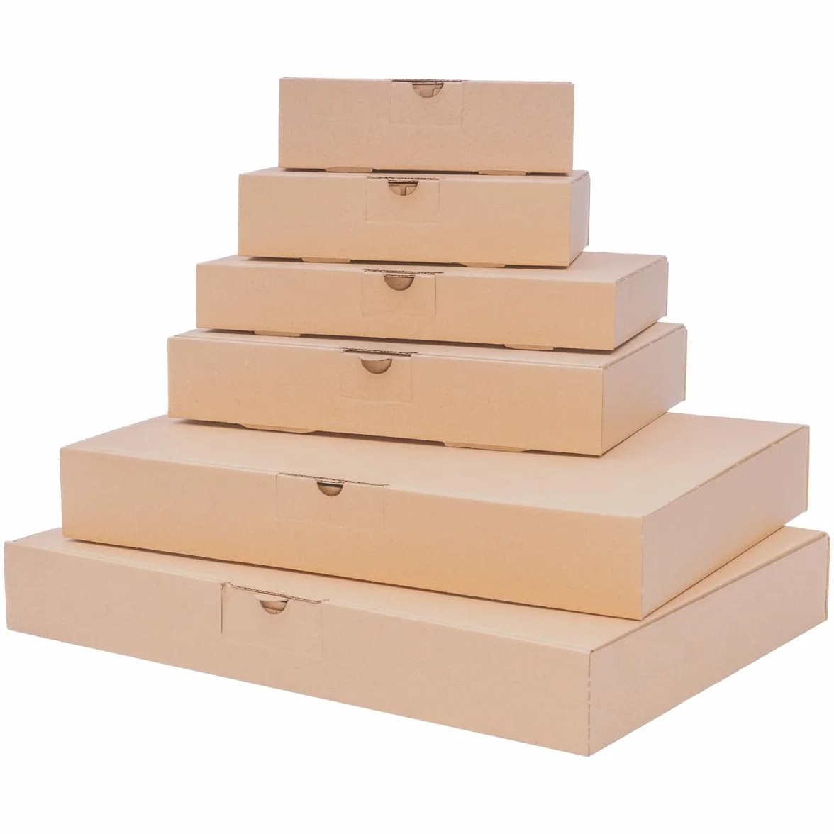verpacking Cajas para Carta Máxima 320 x 225 x 50 mm Marrón [tamaño y cantidad a elegir] DIN A4 Maxi Carta MB-4 Caja de envío para correo de mercancías 50 unidades