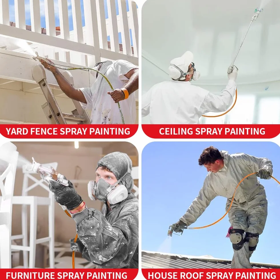 Manguera de pulverización sin aire para pulverización de pintura sin aire de alta presión (15 metros)
