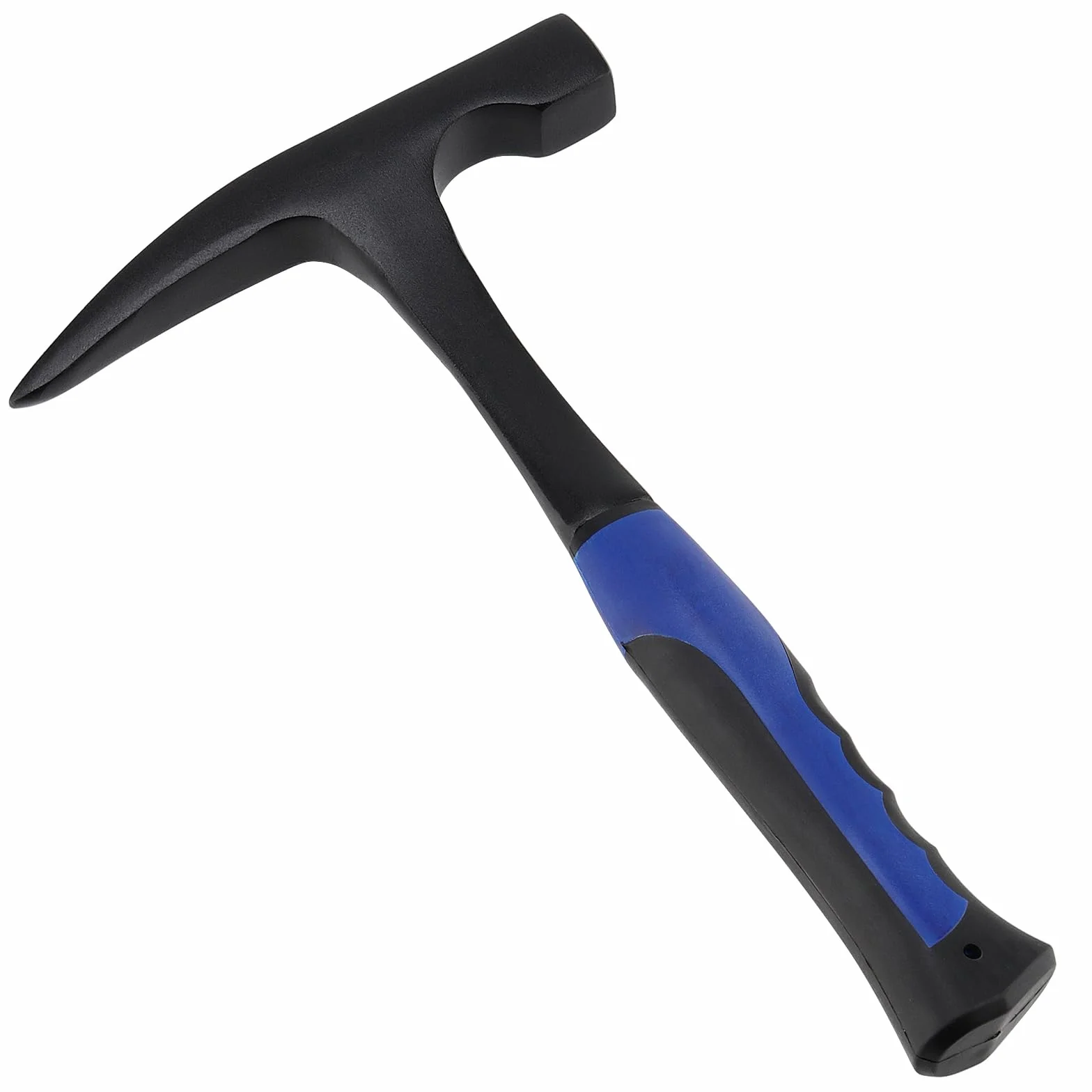 Martillo de 28 onzas, martillo de geología con punta puntiaguda y mango antideslizante de absorción de impactos, martillos de mampostería, buen equilibrio