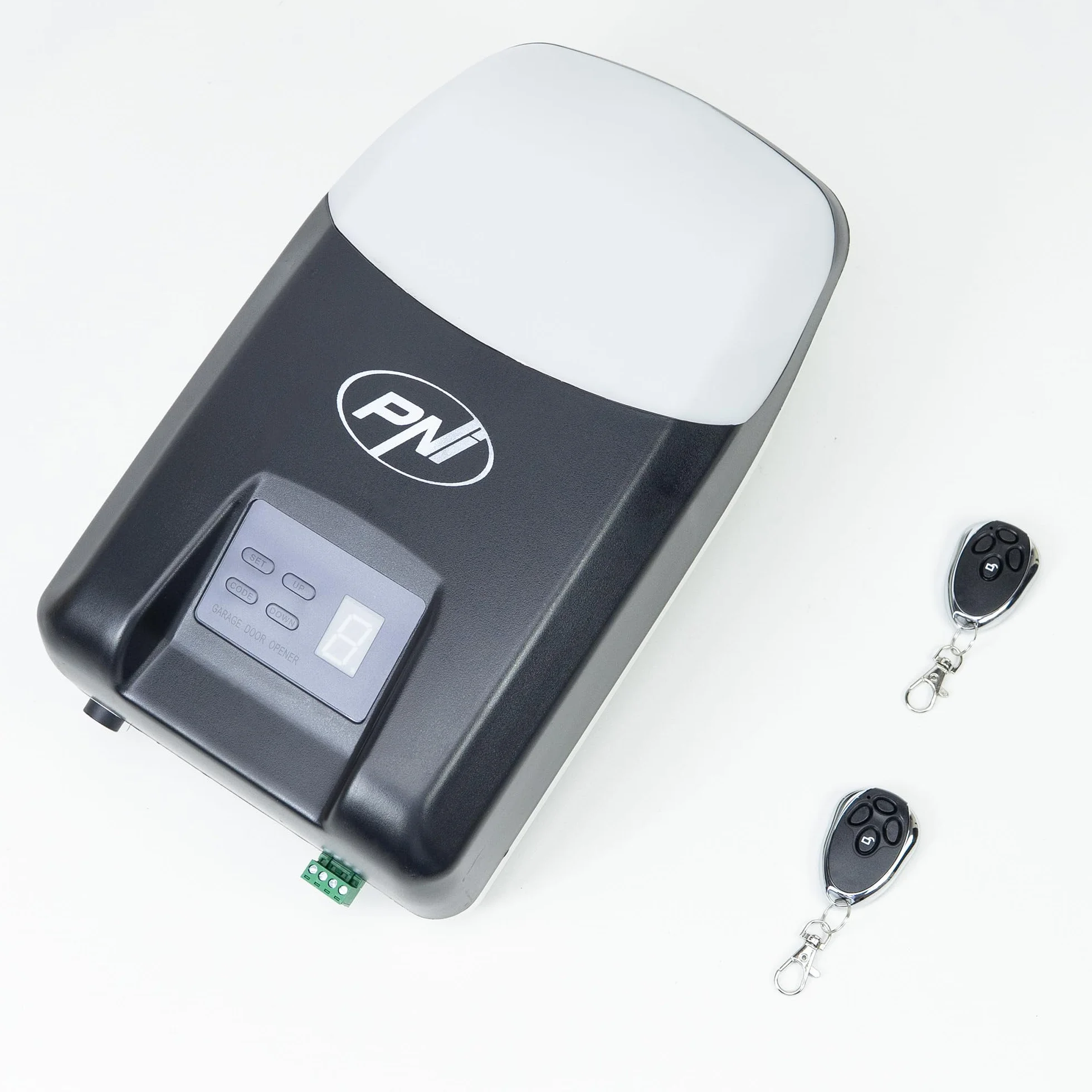 Kit de automatización de puerta de garaje PNI AGD1200, fuerza 1200N para puertas de garaje seccionales de hasta 17m2
