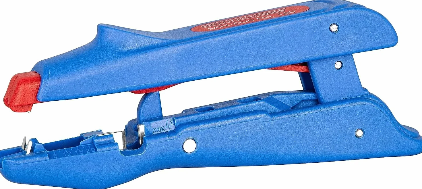 WEICON TOOLS Pelador No. 150 | Rango de trabajo 0,5 - 6 mm² | Desaislador automático