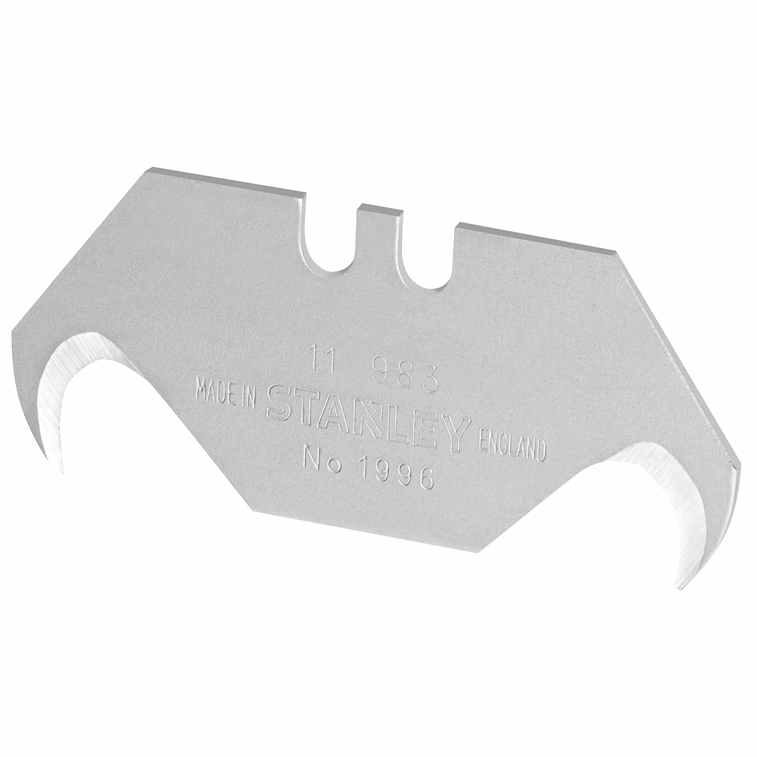Stanley 1-11-983-100 hojas de cuchillo de doble gancho reversible sin agujeros