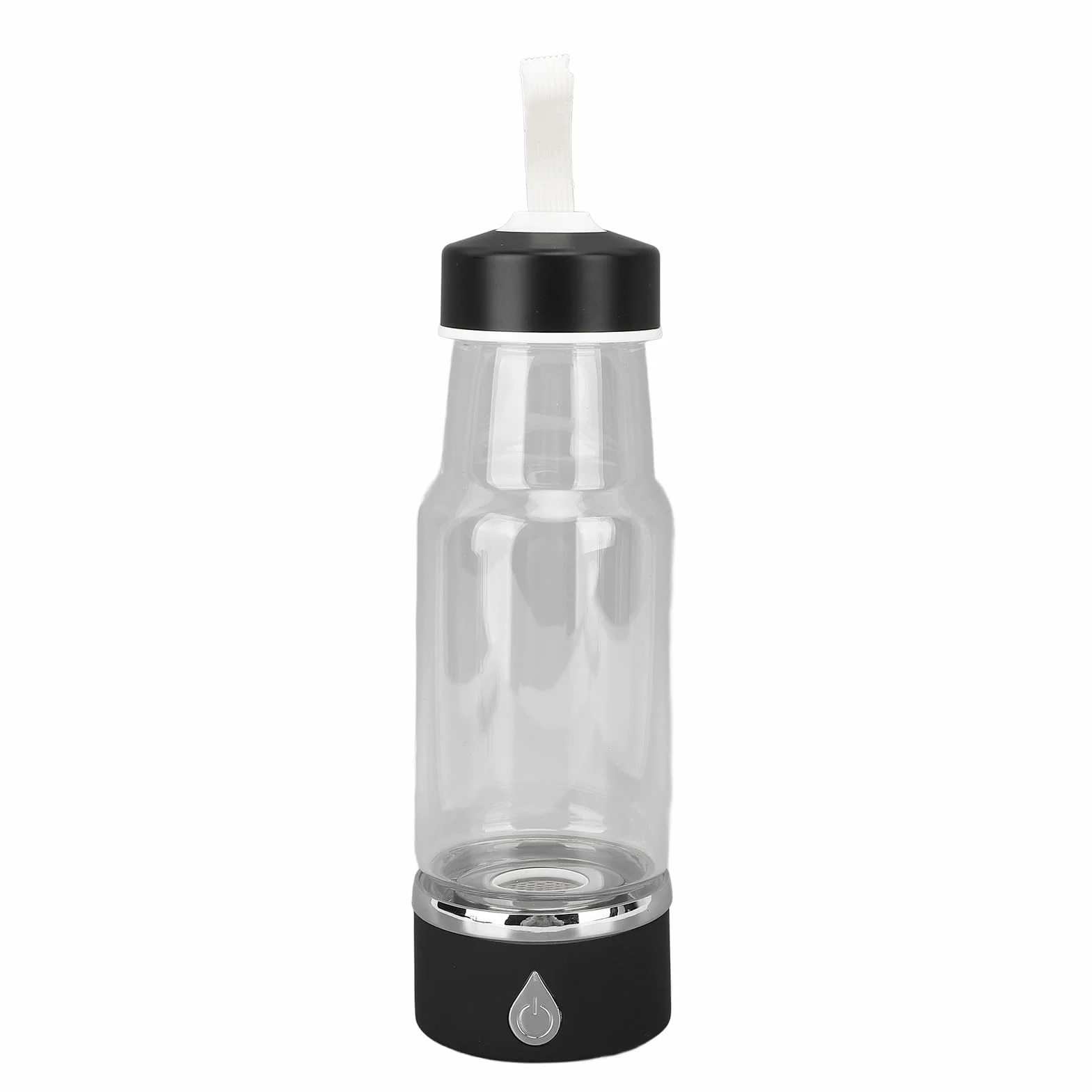 POENVFPO Generador de Agua Rica en Hidrógeno, Botella de Agua de Hidrógeno Recargable Portátil, Iones Negativos de Alta Concentración, 420 Ml con Tecnología SPE/PEM, Carga USB para el
