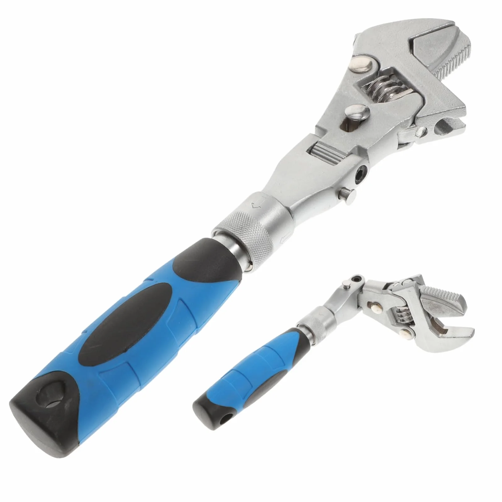 DOITOOL Llave de Trinquete Multifuncional Plegable Mango Giratorio 180 Grados, Acero Cromo-molibdeno Resistente y Diseño Telescópico para Mantenimiento Mecánico y Automotriz