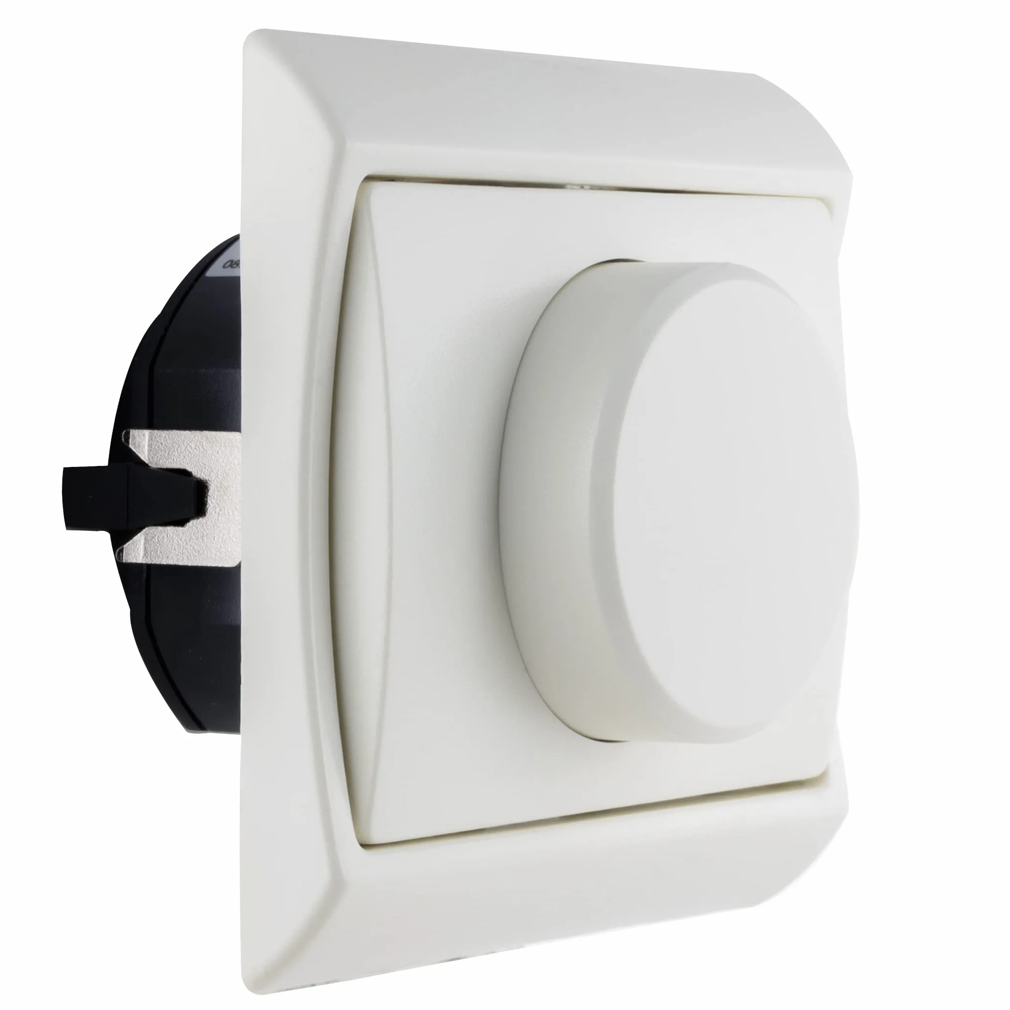 REV Interruptor de intensidad ESTÁNDAR, regulador empotrado, interruptor de luz de 300 W para lámparas halógenas incandescentes y de alto voltaje, blanco