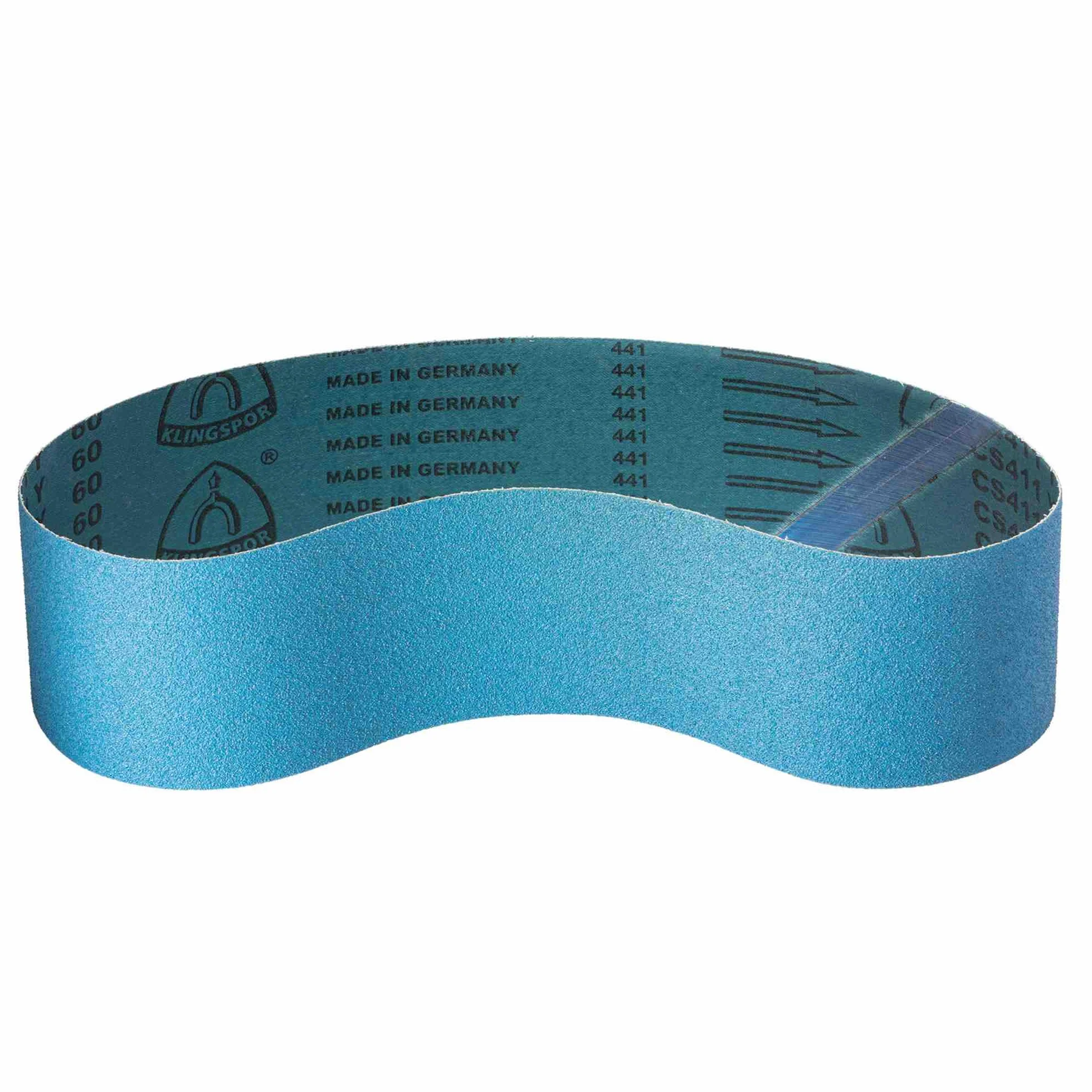CS 411 Y - Bandas de lija resistentes al agua, 110 x 620 mm, 10 unidades, grano 100 (10 unidades)