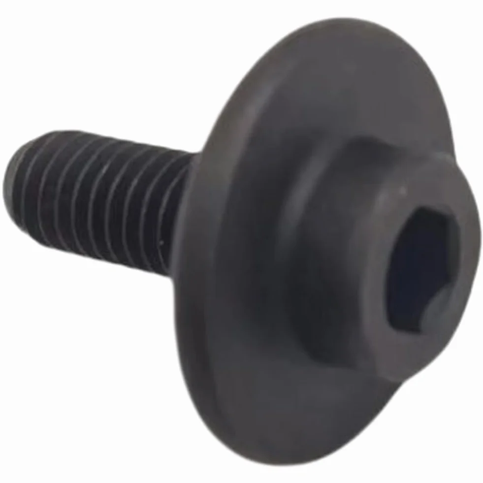Pernos de tornillo de acero para sierra ingletadora BLS713 LS0714 DLS714, cierre negro