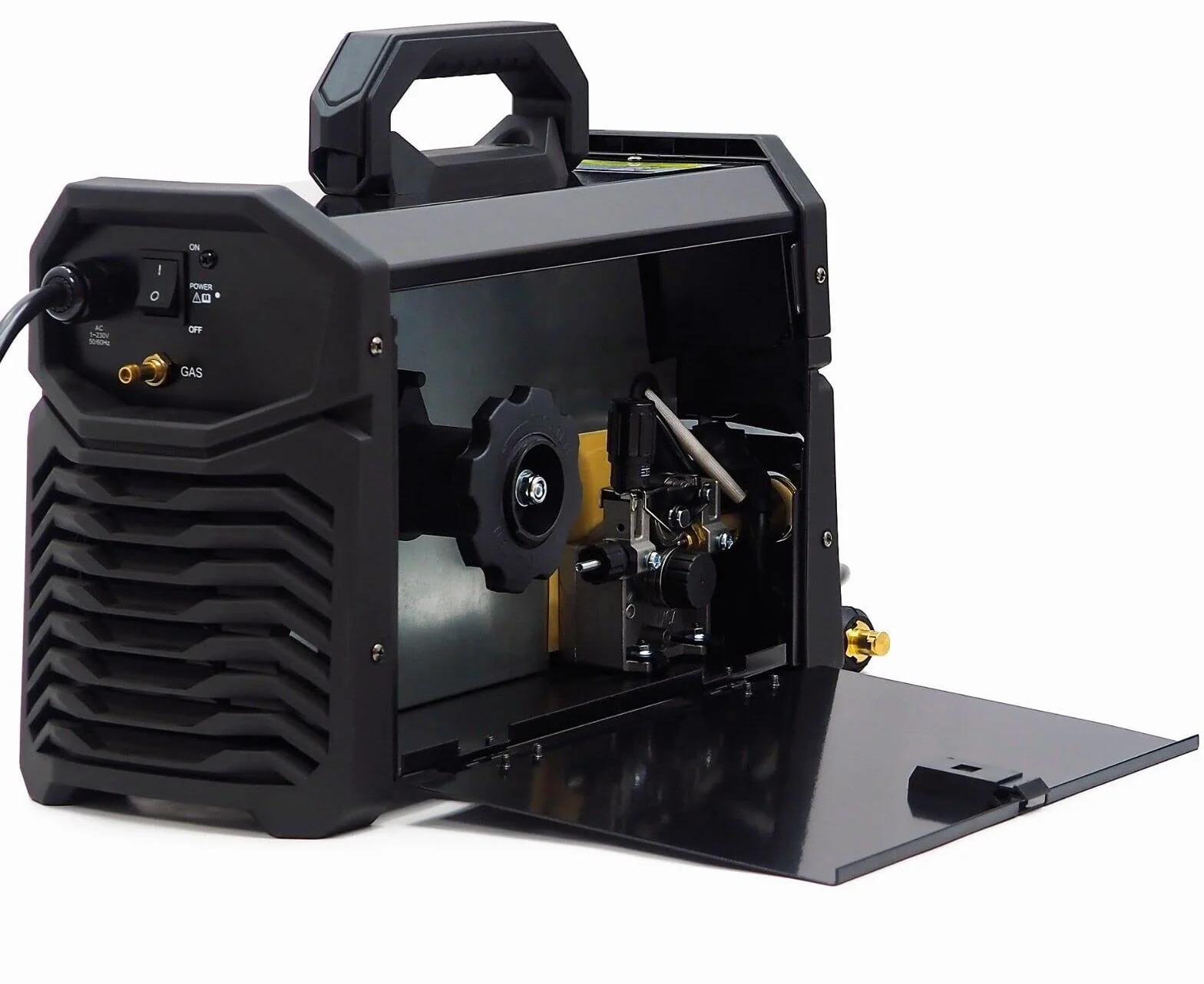 Spartus® EasyMIG 210S MIG/MAG 200 Amp Synergia Inverter TIG Soldador 3 en 1 230 V Gaslos