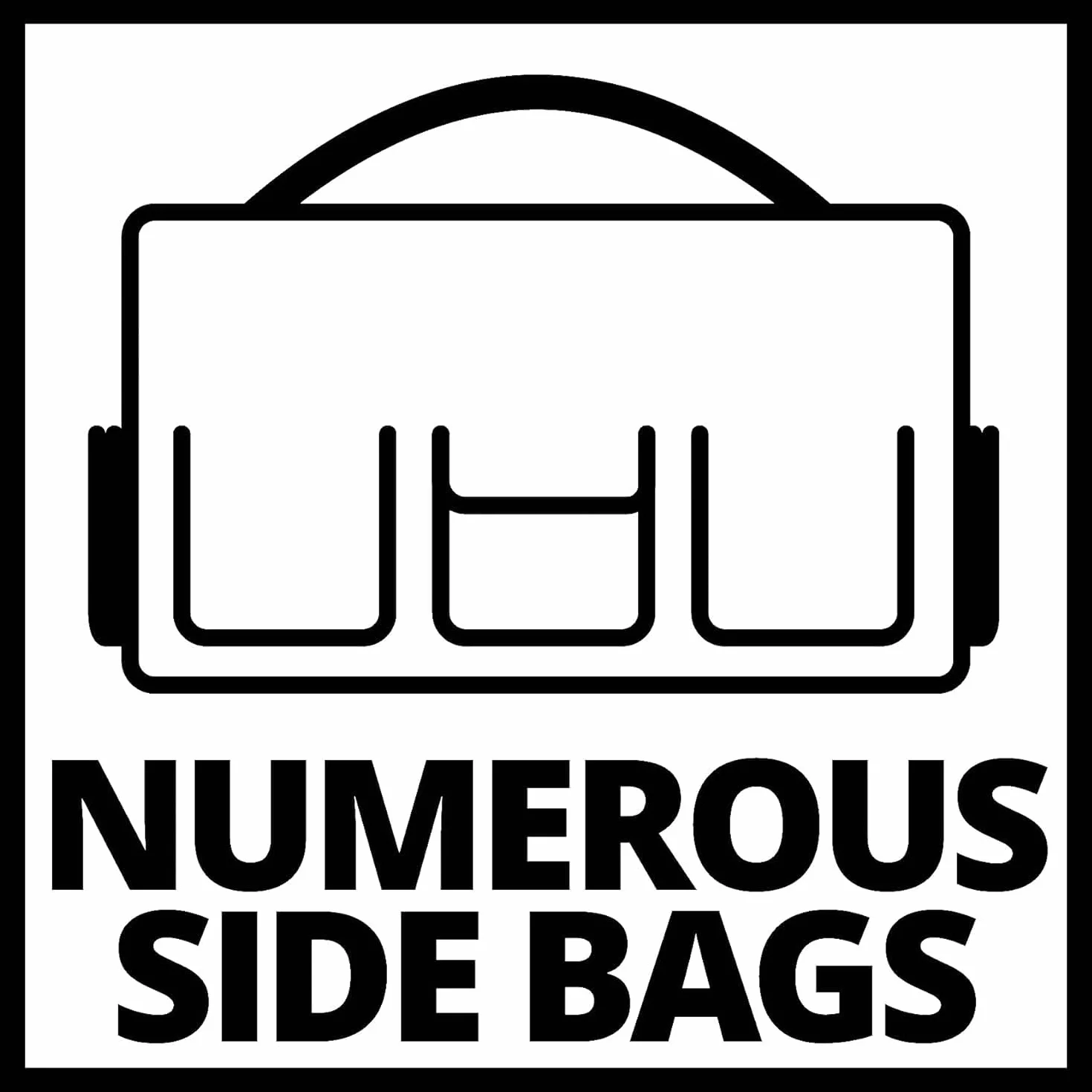 Einhell Original Bolsa Bag 56/29 | para herramientas y accesorios | máx. 25 kg | fondo reforzado | correa transporte | asa | 52 x 29 x 25 cm | 12 compartimentos