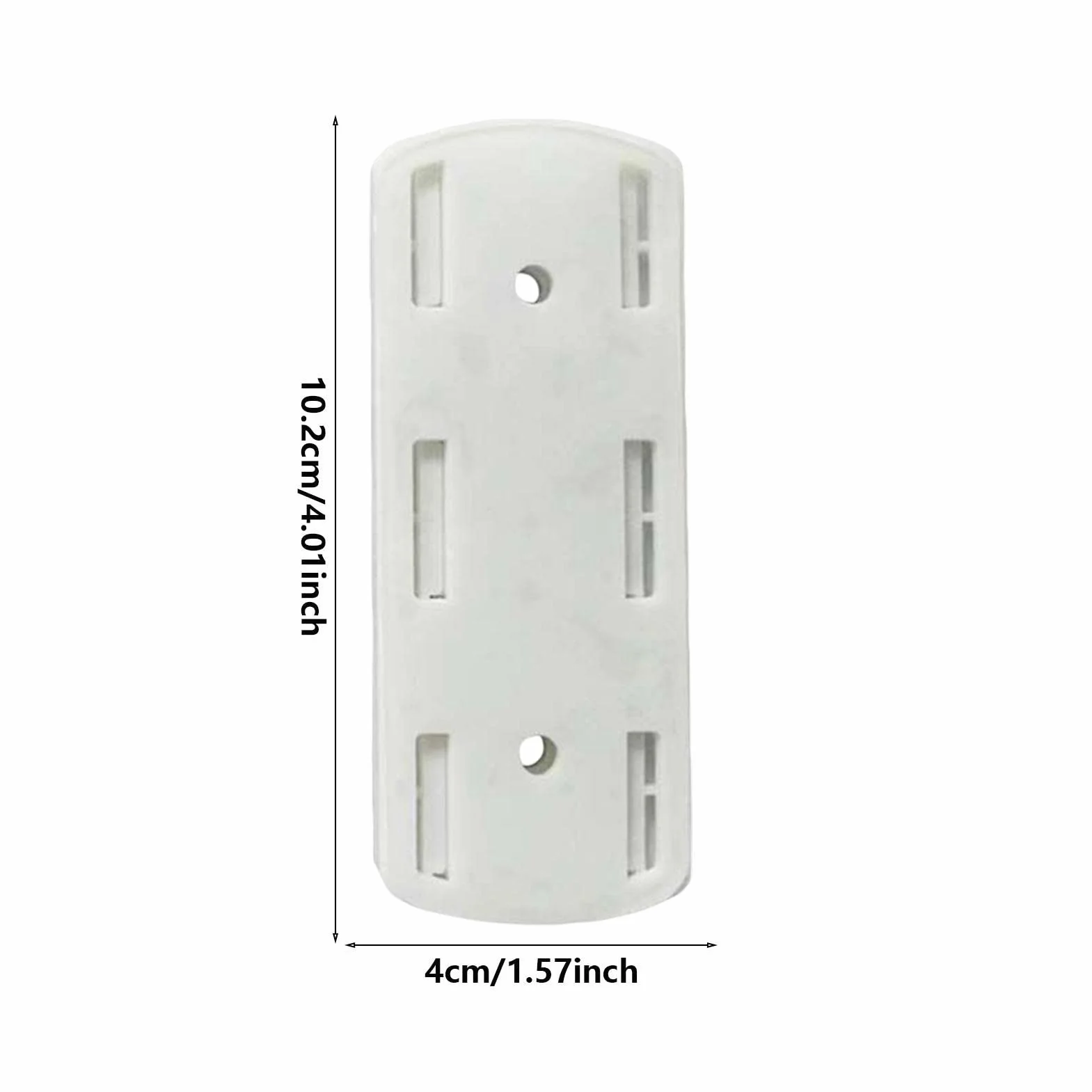 Soporte De Pared para Enchufe, Fijador De Regletas, Soporte Adhesivo para Dados Sin Perforación, Fijador De Enchufes De Escritorio Autoadhesivo para Cocina, Hogar, Oficina Y El Hotel (1/4/8 Piezas)