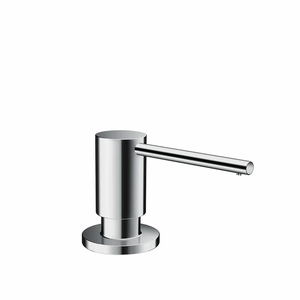 hansgrohe dispensador de detergente líquido loción cromo cocina accesorio redondo