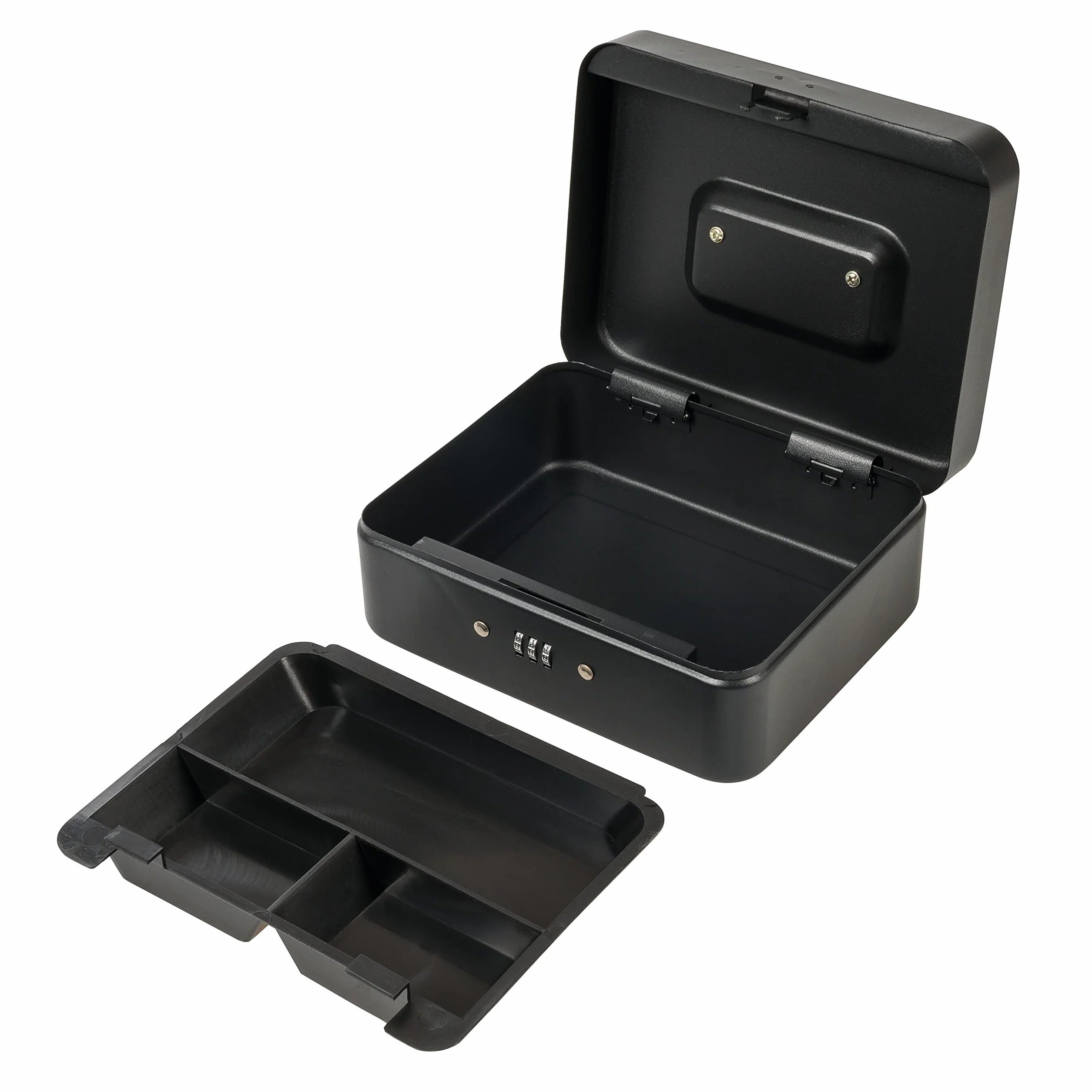 Silverline - Caja de seguridad con combinación de 3 dígitos 200 x 160 x 90 mm (732370)