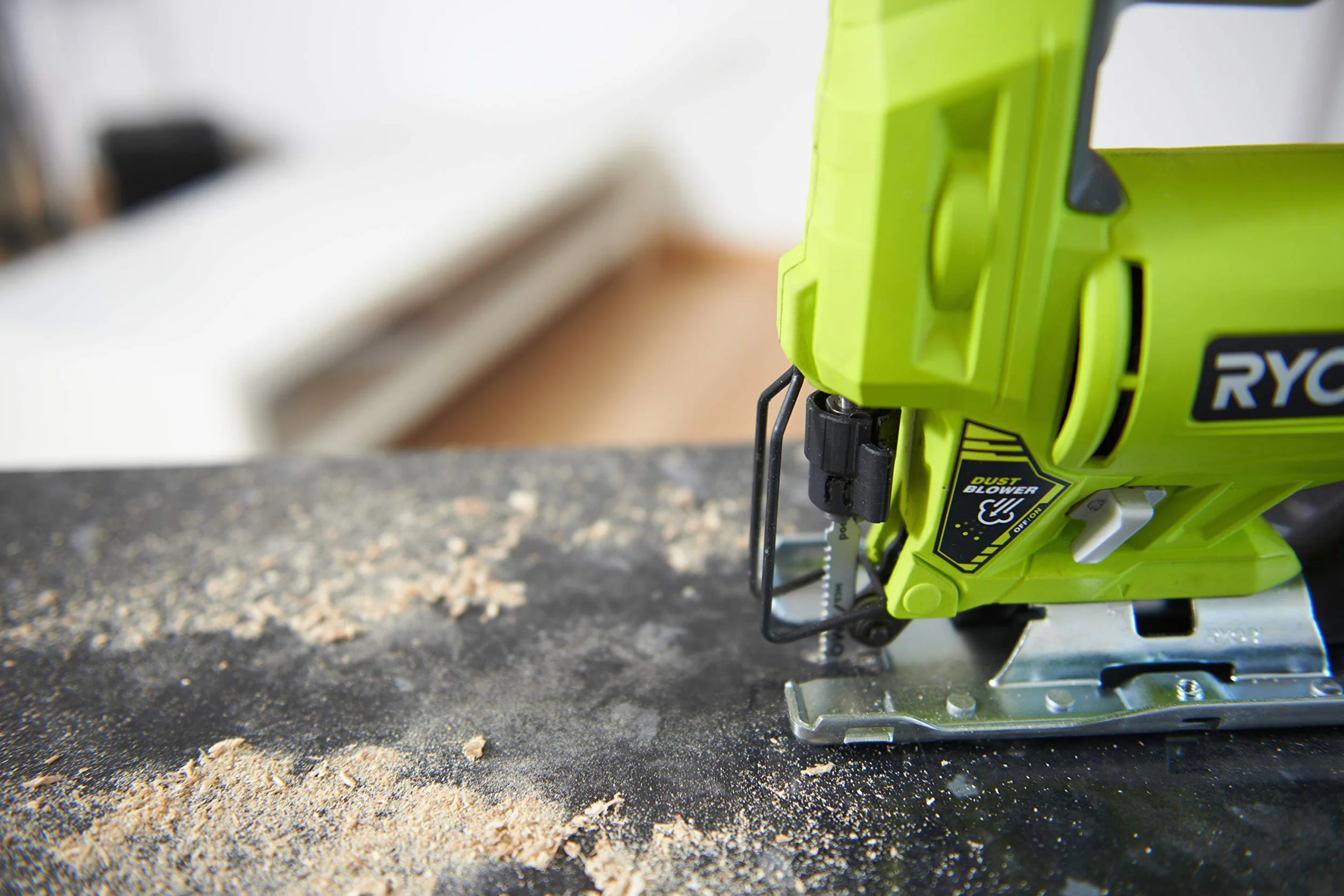 Ryobi RJS720-G power jigsaws 500 W 1,8 kg - Sierra eléctrica (Corriente alterna, 500 W, 1,8 kg, 7,2 cm, 3000 spm, 6 mm)