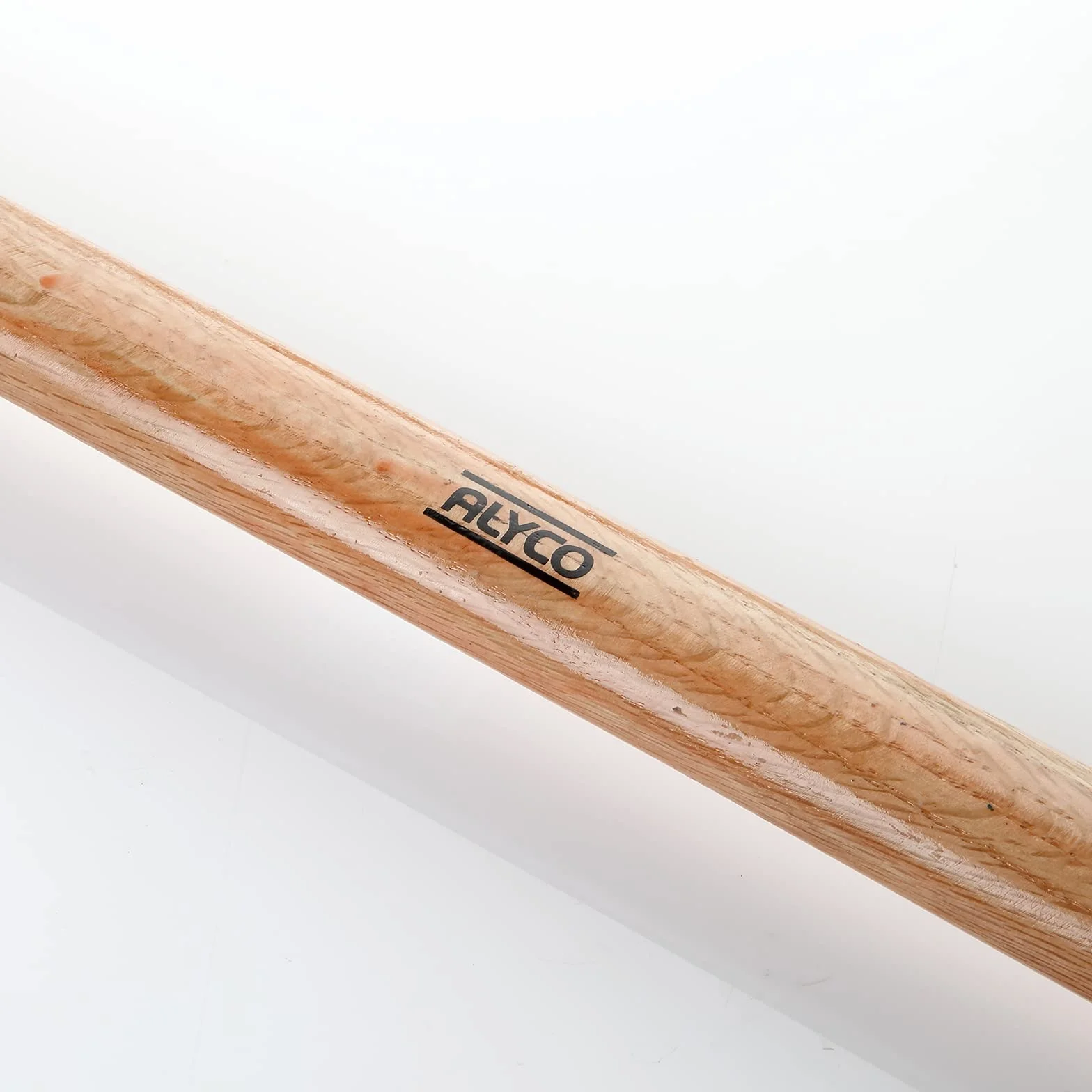 Alyco - Maza de Albañil Profesional de 5 kg (900 mm) con Cabeza de Acero Forjado y Templado para Demolición, Herramienta con Mango Cónico Anticaída de Madera