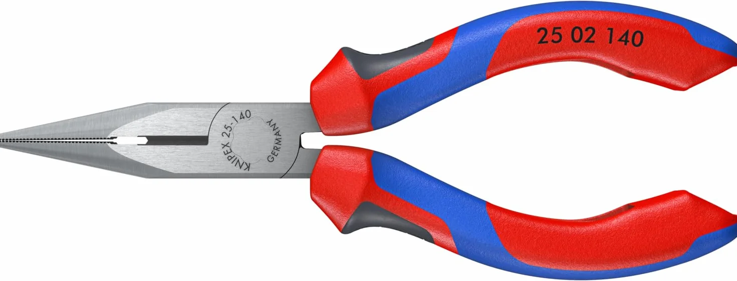 Knipex 25 02 140 largo nariz alicates con agarre cutter-comfort