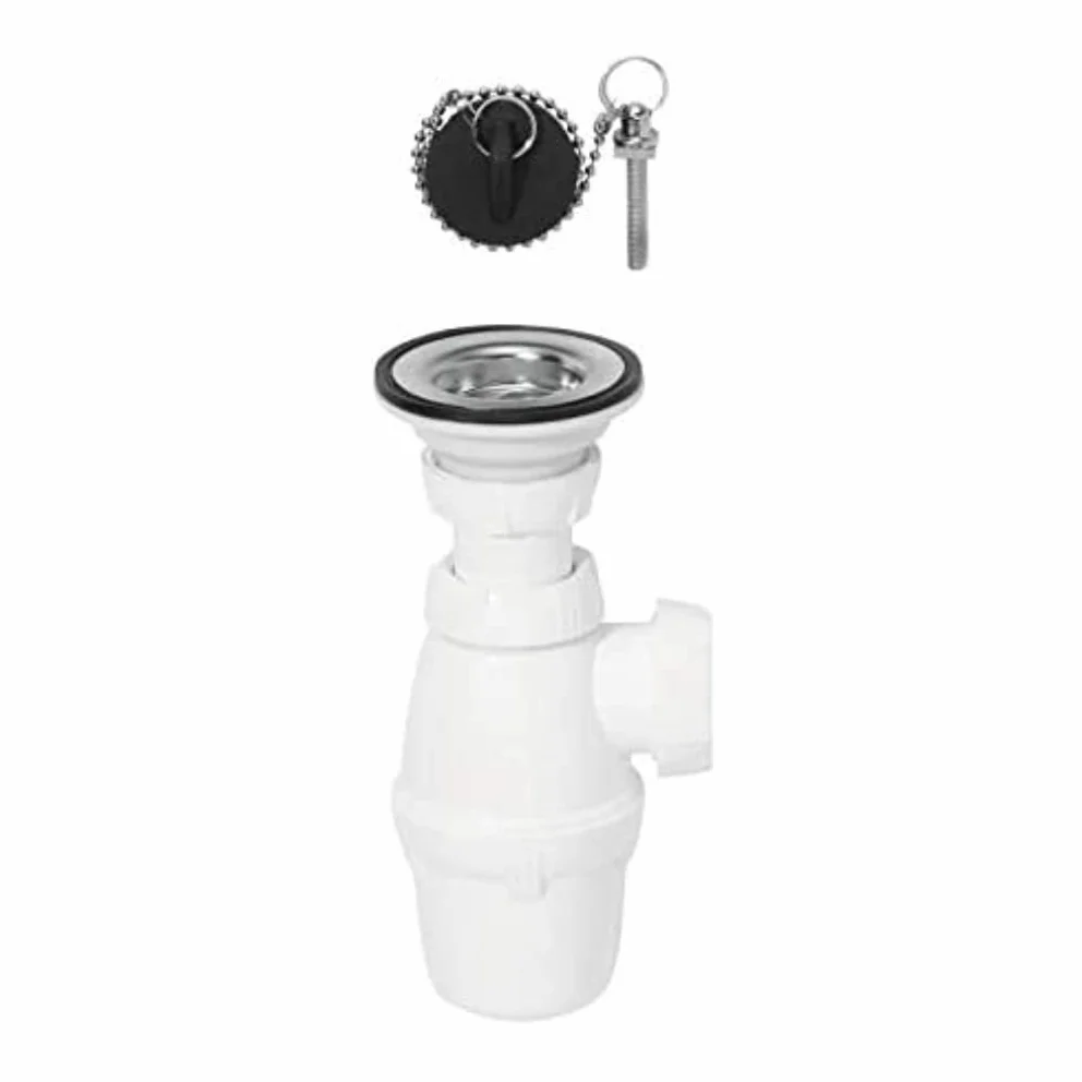 Wirquin Conjunto de lavabo con tapón sin agujero