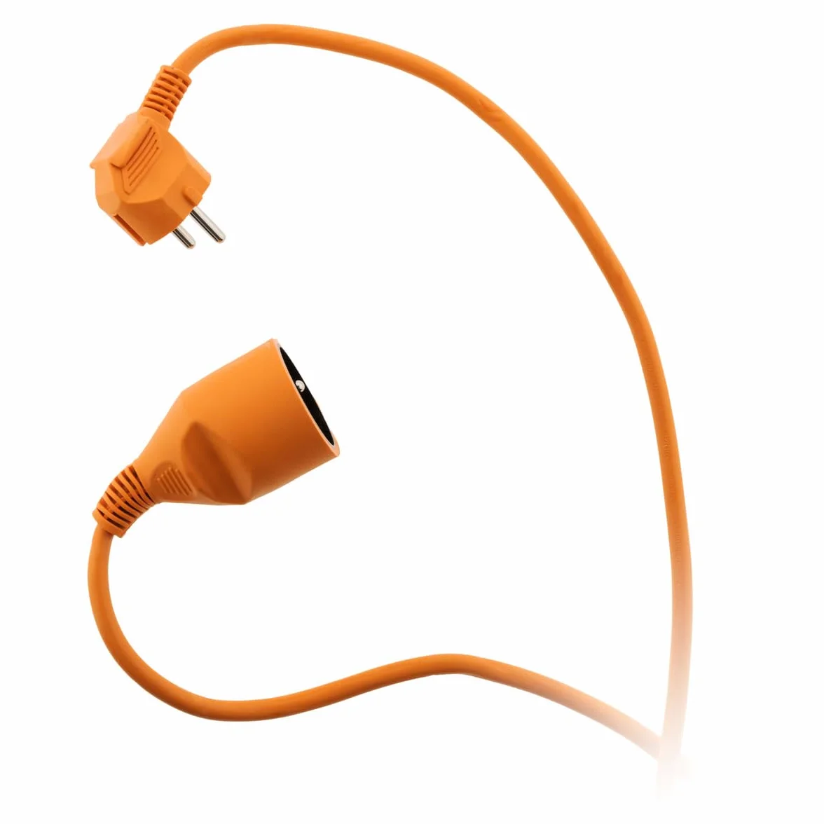 Zenitech - Extensión de jardín 16A HO5VV-F 3G1.5 2P+Tierra 25m - Naranja
