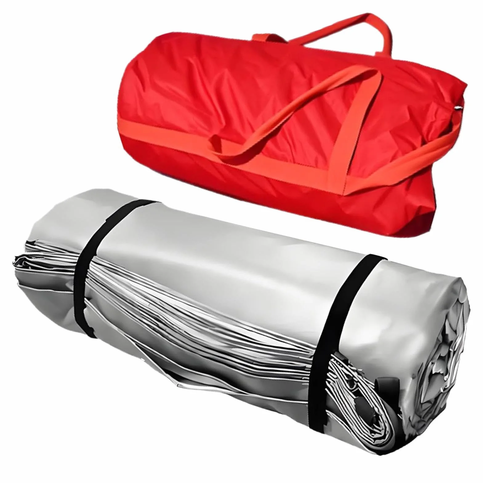 Manta de Seguridad aislante ignífuga, reutilizable y multiusos con bolsa de | Manta ignífuga resistente para Casa Ahumador Exterior Desastre Chimenea Cocina Coche