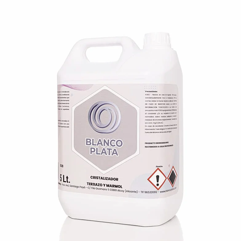 Blancoplata - Cristalizador Mármol y Terrazo. Devuelve el Brillo y Resistencia- Formato 5l.