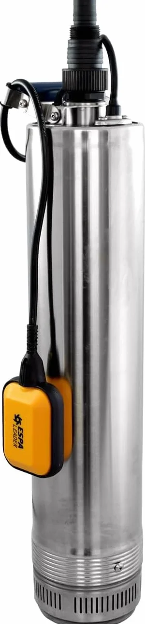 ESPA LEADER Bomba Sumergible BORA 95 4M 1200W, Caudal Máx 5.500 l/h, Altura 54m, Acero Inoxidable