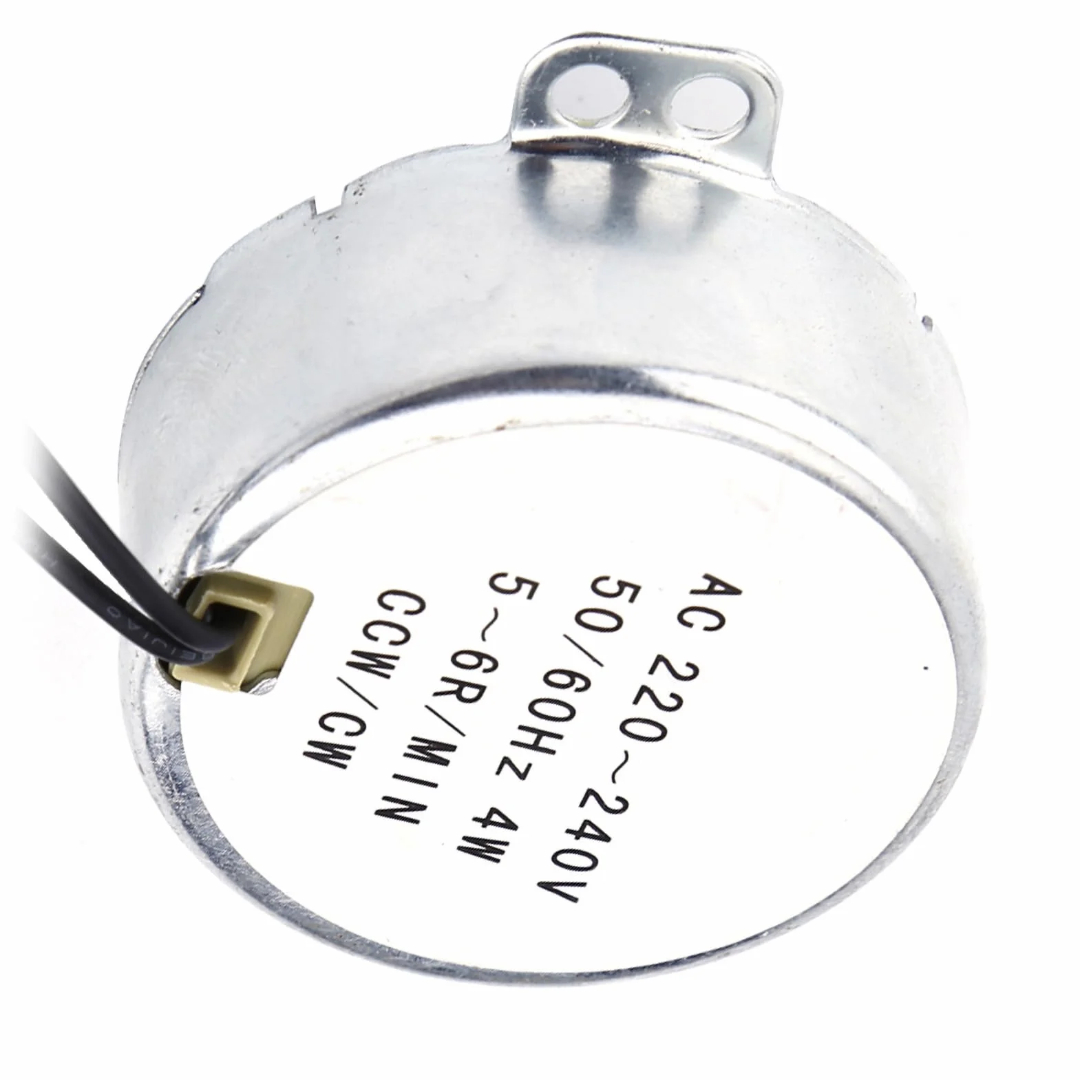 Motor Síncrono 220-240V AC Motorreductor 4W 5-6RPM Rotación CW/CCW