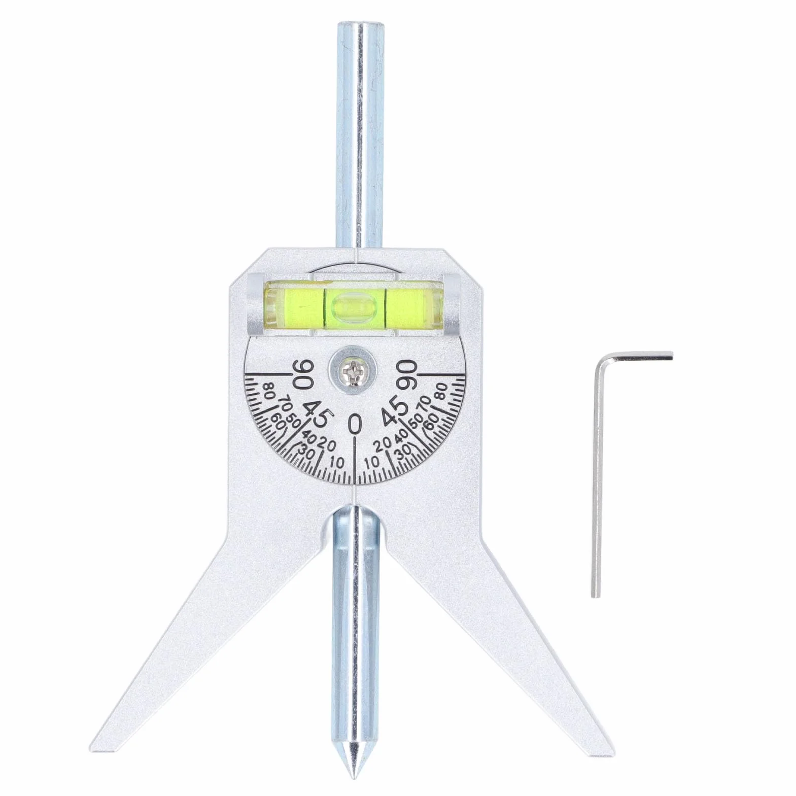 Wakects Herramienta de Centrado de Marcadores de Tuberías de Seguridad, Buscador de Tubos de Tubería de Seguridad de de Acero Inoxidable Ajustable Reutilizable para la Medición de la