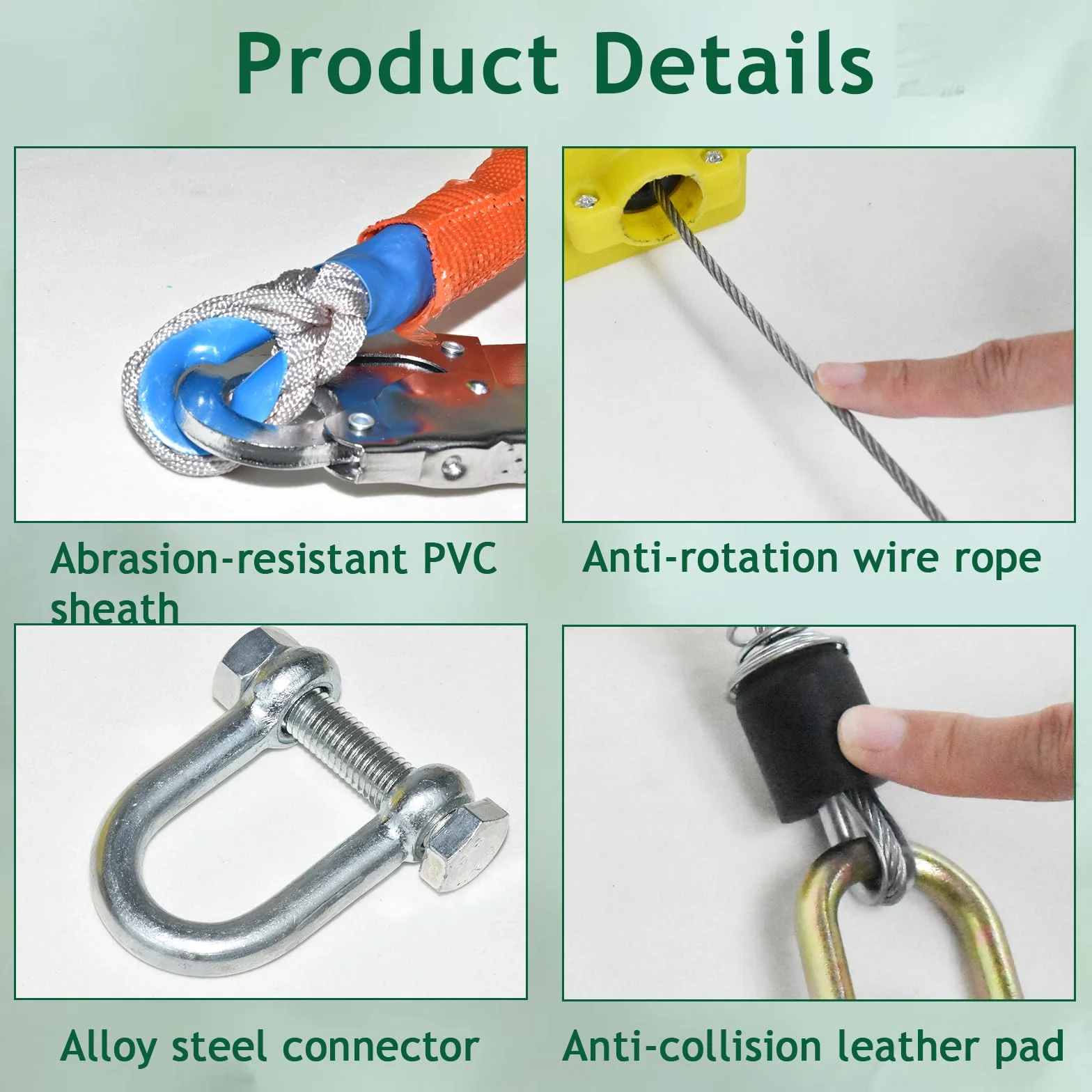 Arnes Linea de Vida Retractil Tejado, 10m Dispositivo Anticaida Retractil Homologado, 150kg Arnes Seguridad Anticaidas Retractil para Trabajo Altura y Tejado con Gancho Giratorio(Amarillo,10m)
