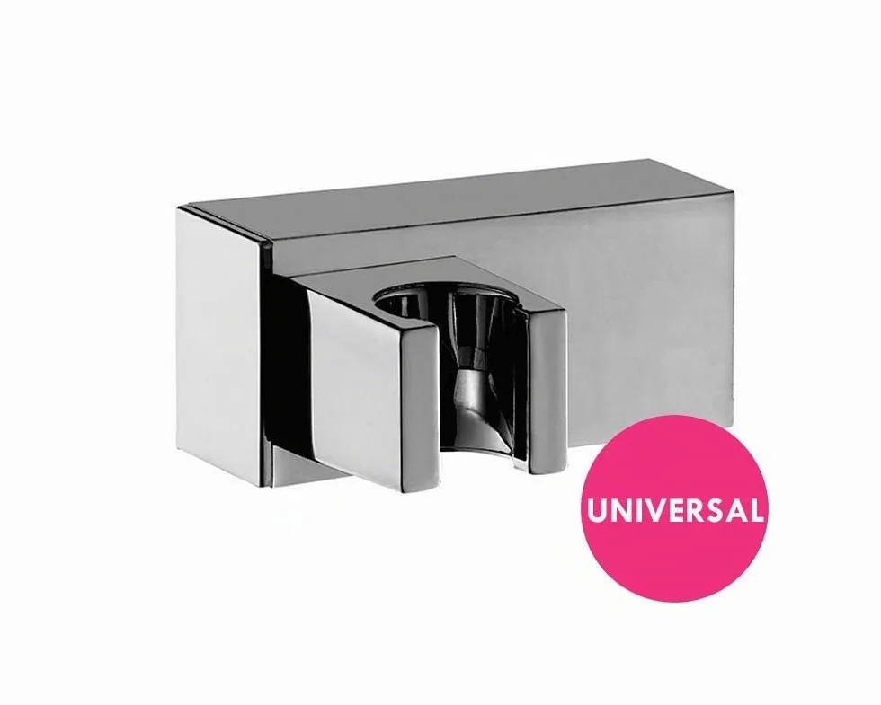Grifo monomando de ducha CHE con equipo de ducha de mano, soporte y flexo. Fabricado en latón acabado en cromo brillo. Incluye cartucho cerámico, excéntricas y embellecedores. Repuestos garantizados
