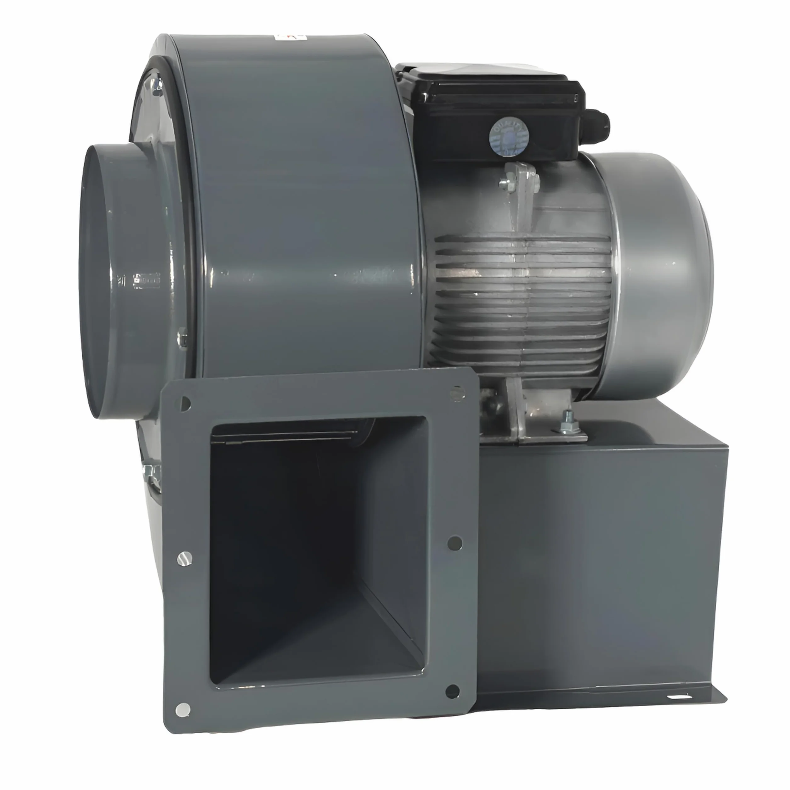 Uzman-Versand OBR-200M - Ventilador radial con regulador de velocidad, brida y tubo flexible de aluminio