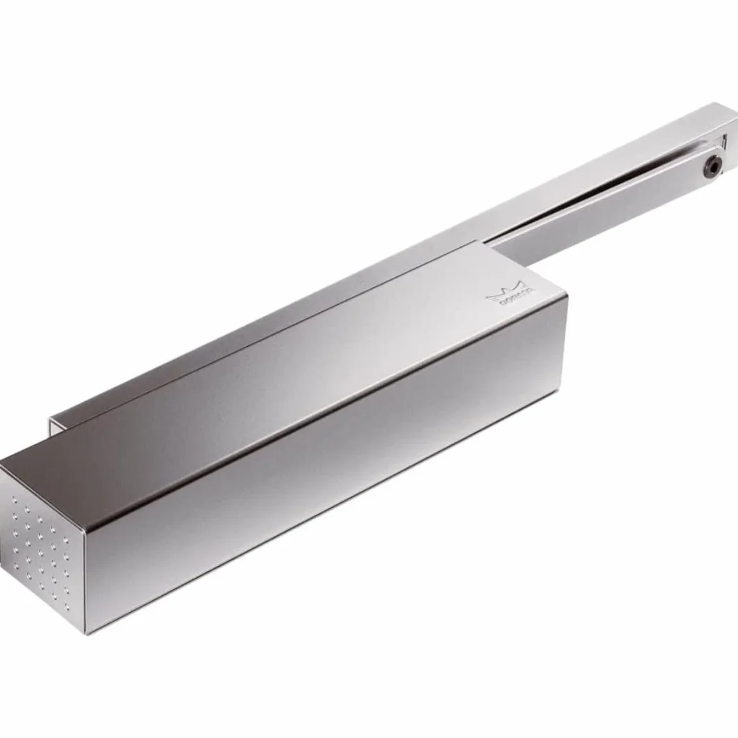 Dorma TS 93 B EN 2-5 N - Cierrapuertas (incluye guías deslizantes), color plateado